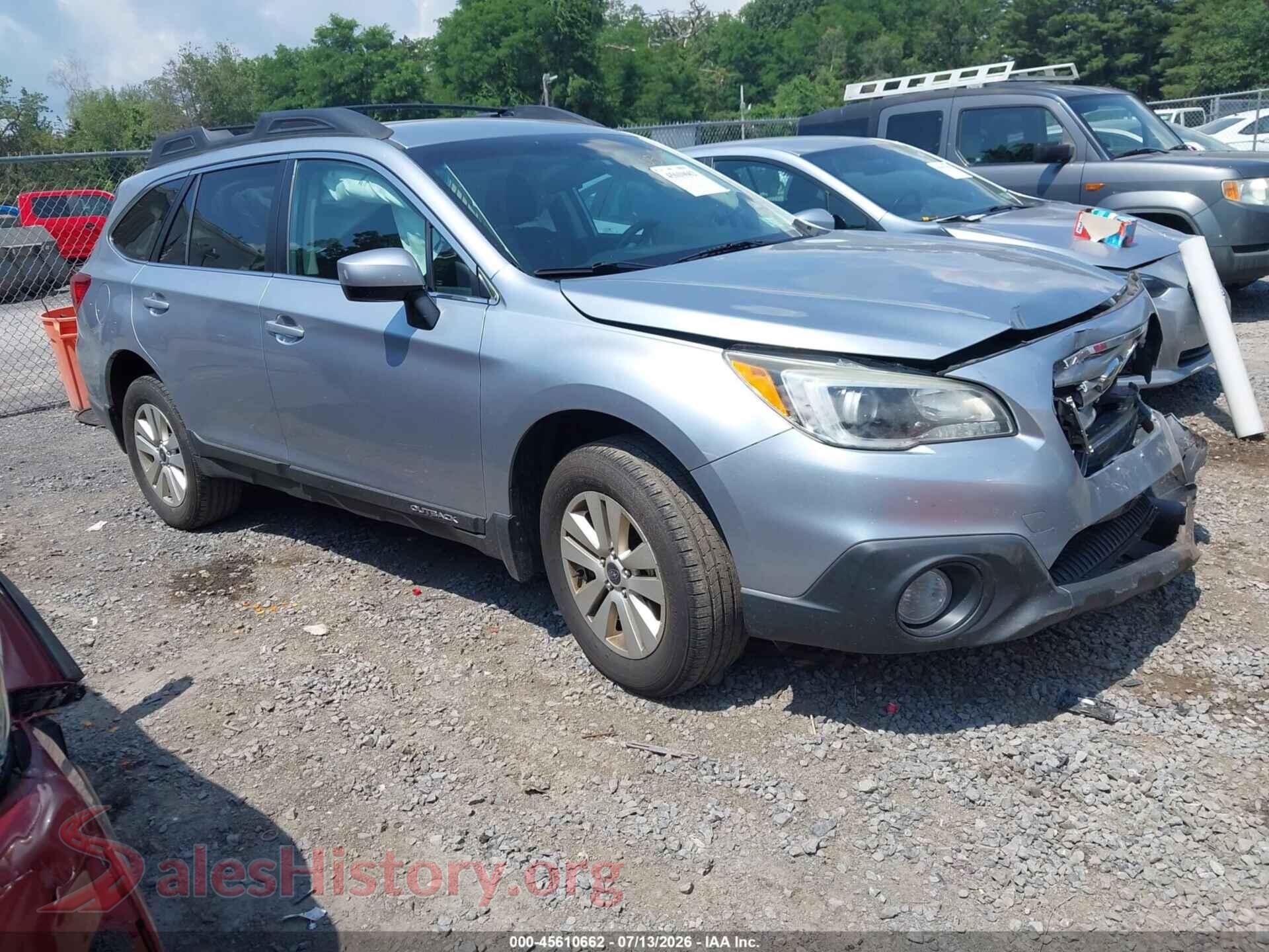 2015 SUBARU OUTBACK — VIN 4S4BSACC6F3357460