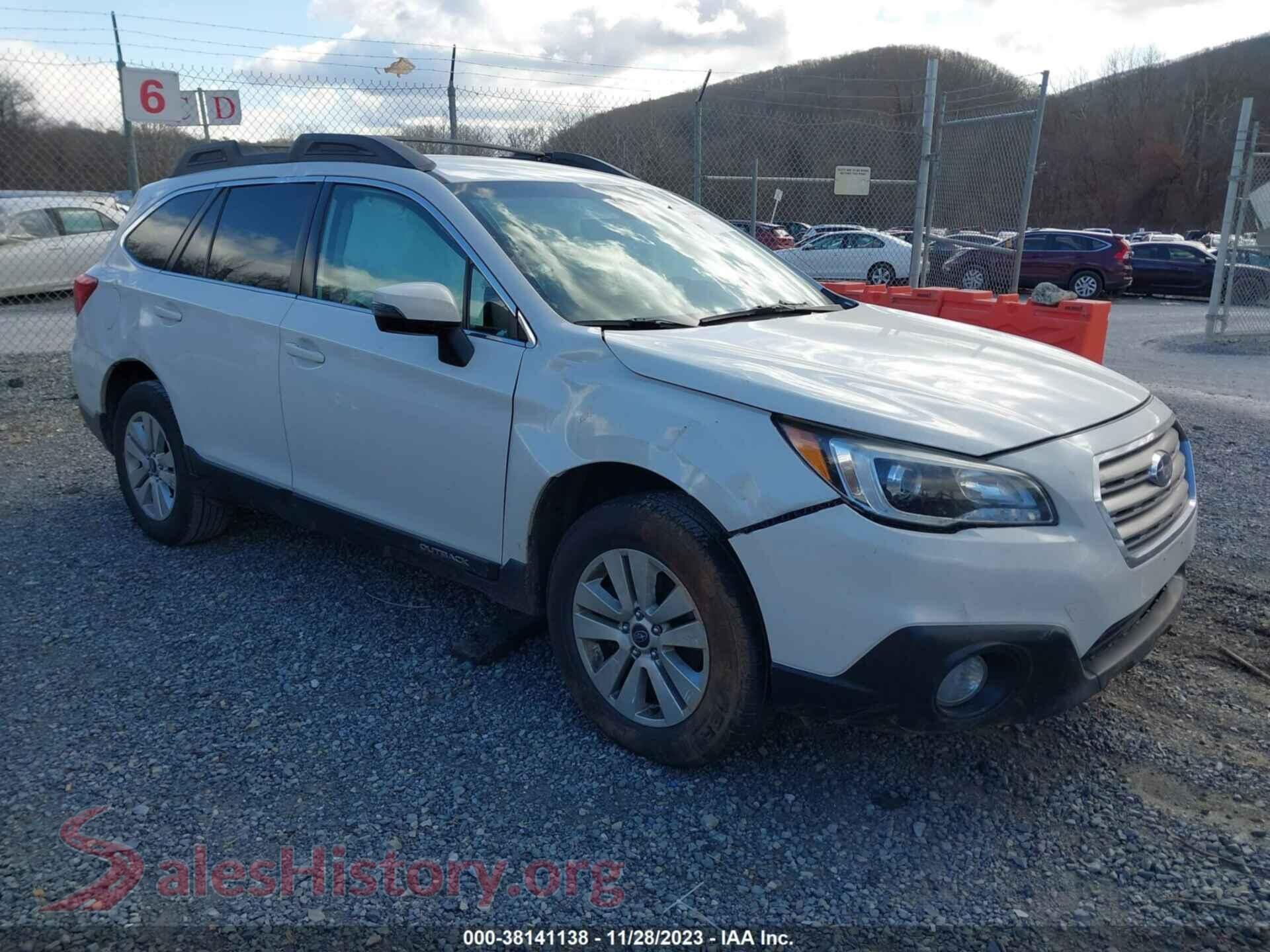 2017 SUBARU OUTBACK — VIN 4S4BSAFC4H3372506