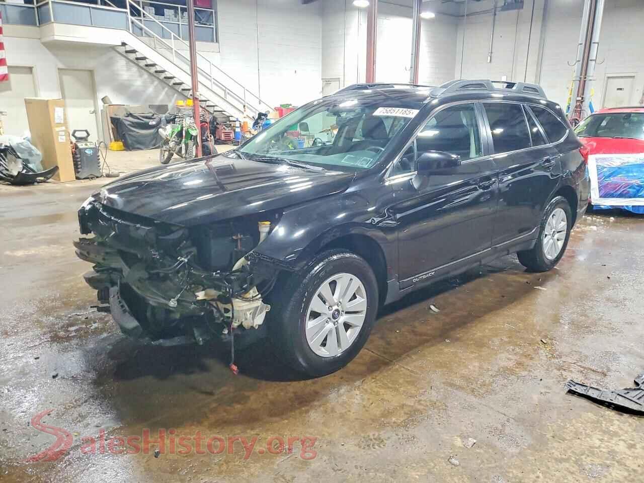 2019 SUBARU OUTBACK — VIN 4S4BSAFC7K3370644