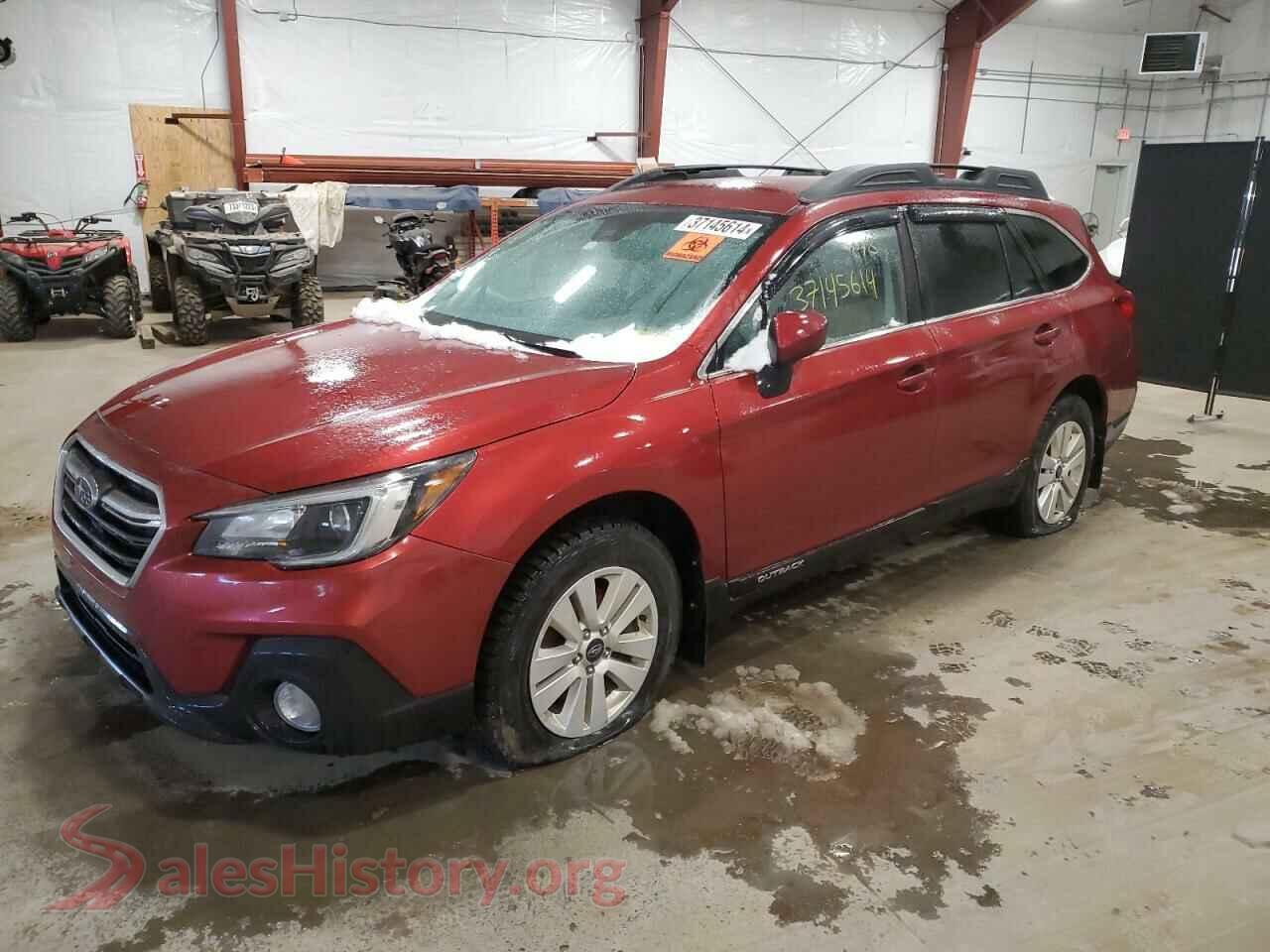 2019 SUBARU OUTBACK — VIN 4S4BSAFC8K3267510