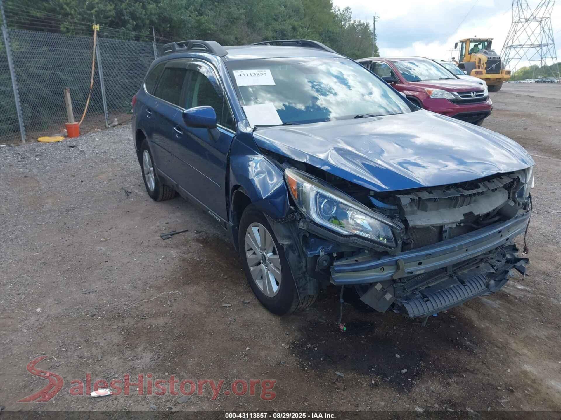 2019 SUBARU OUTBACK — VIN 4S4BSAFC9K3241840