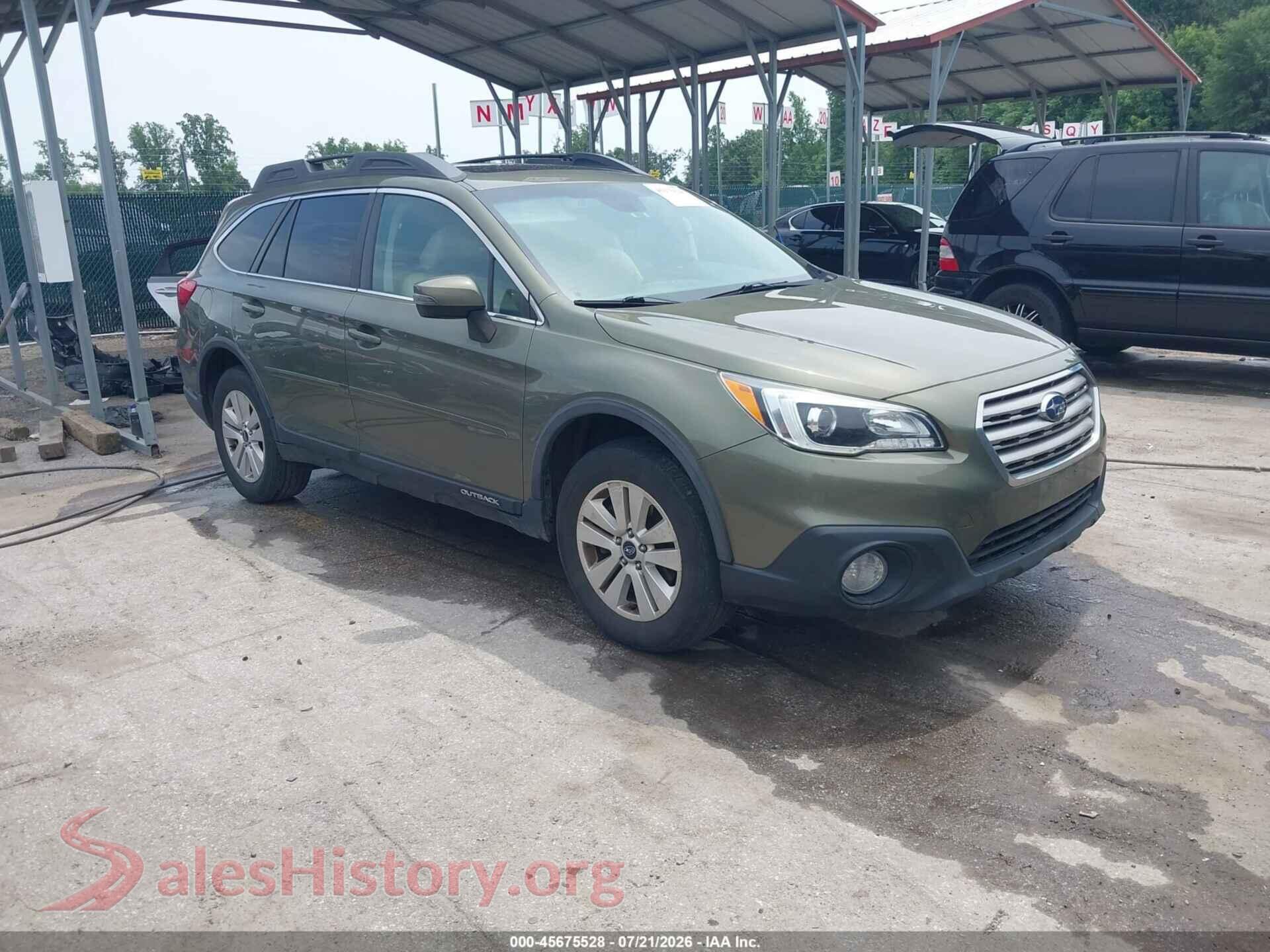 2015 SUBARU OUTBACK — VIN 4S4BSAHC9F3288868
