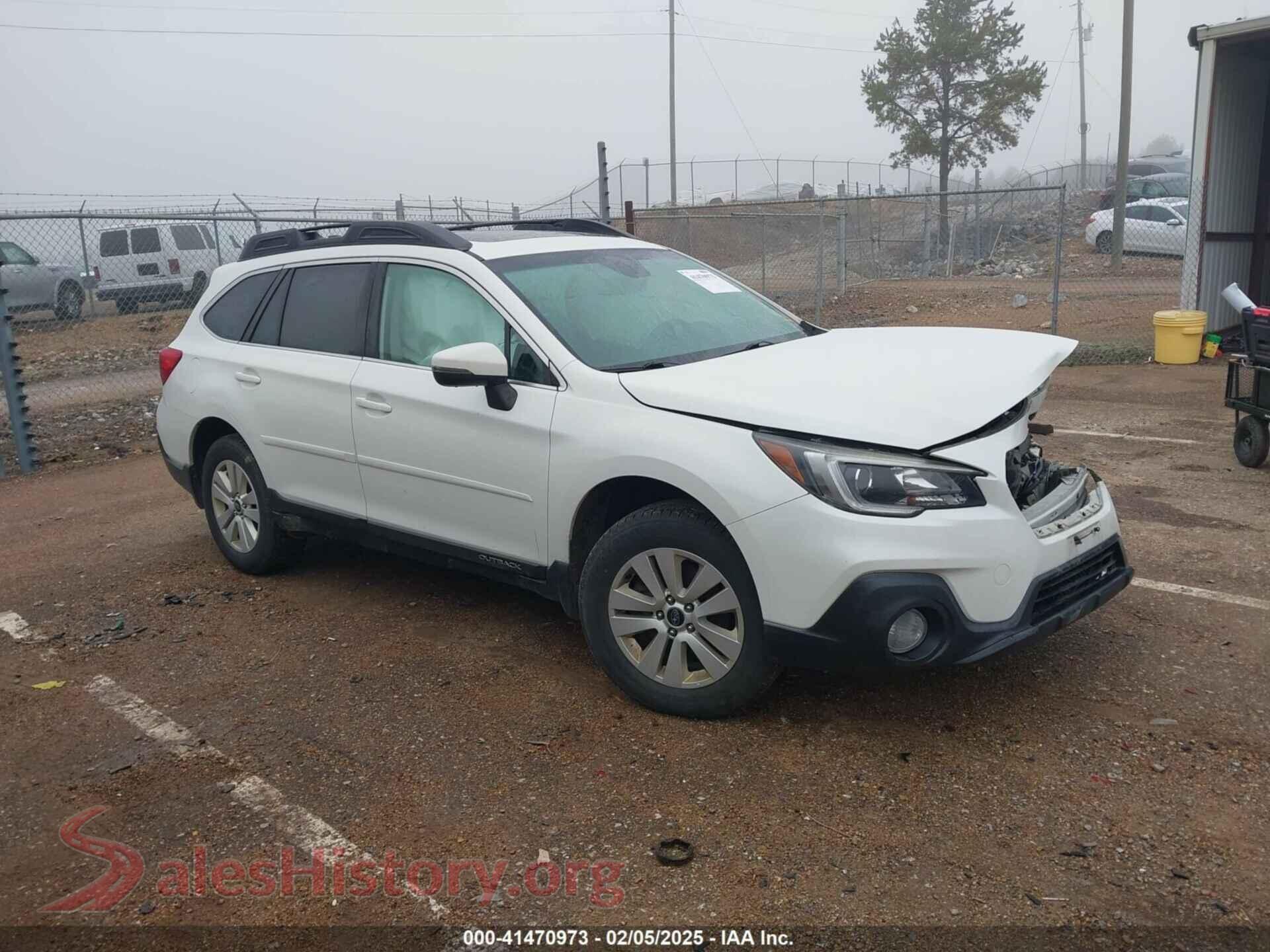 2018 SUBARU OUTBACK — VIN 4S4BSAHCXJ3295501