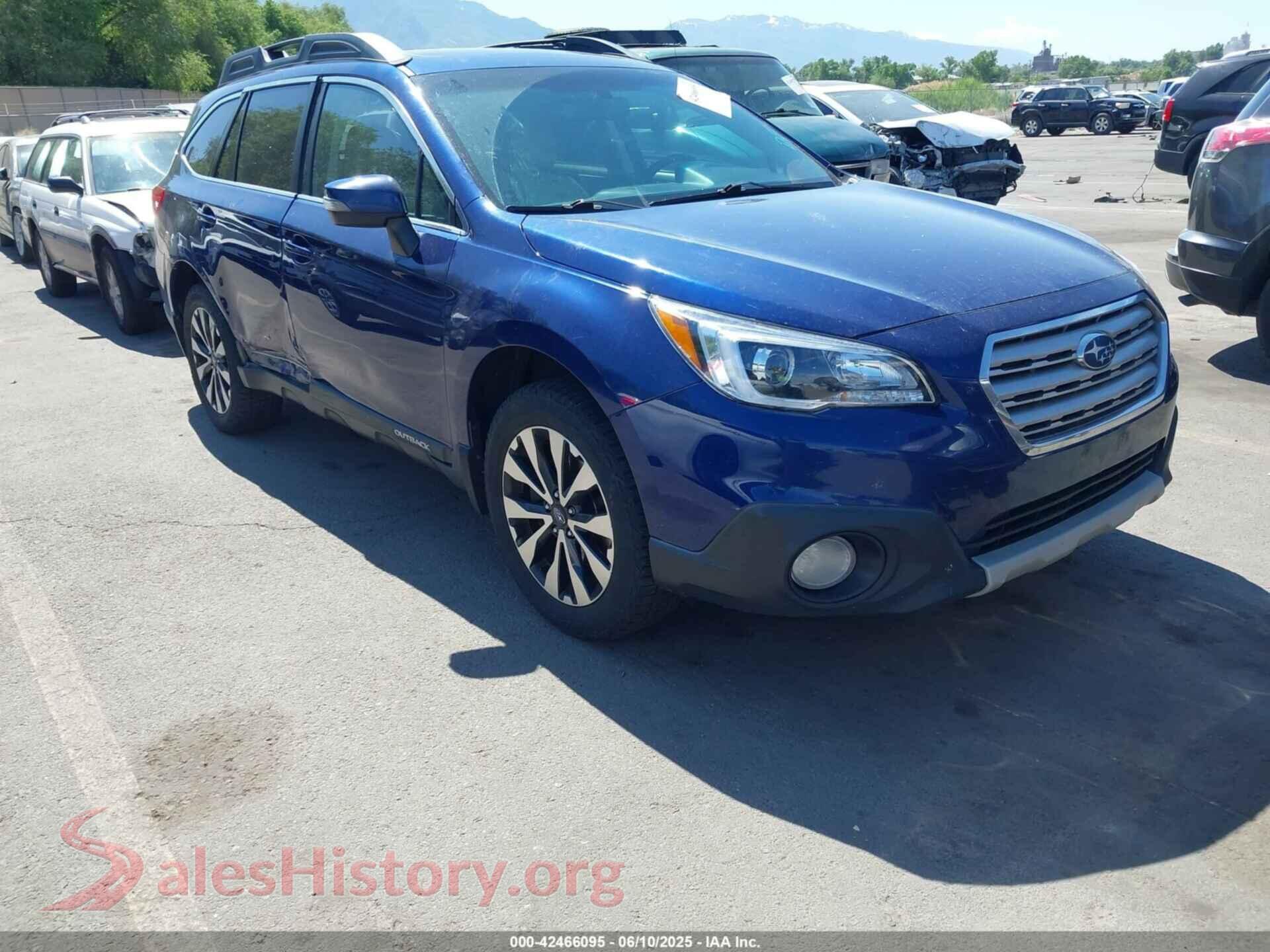2015 SUBARU OUTBACK — VIN 4S4BSALC7F3230541