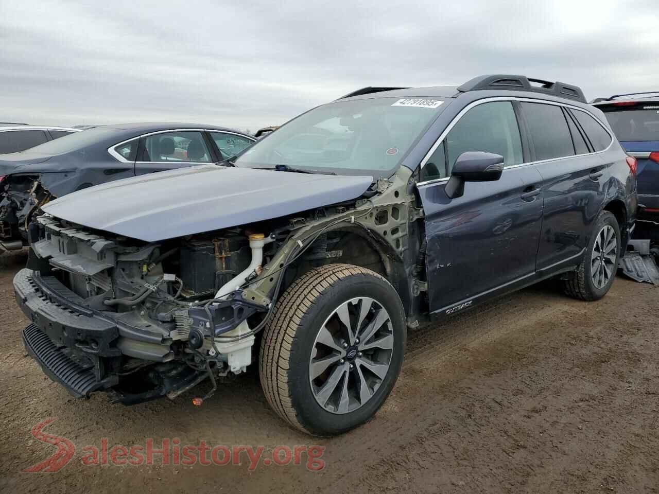 2017 SUBARU OUTBACK — VIN 4S4BSANC0H3375677