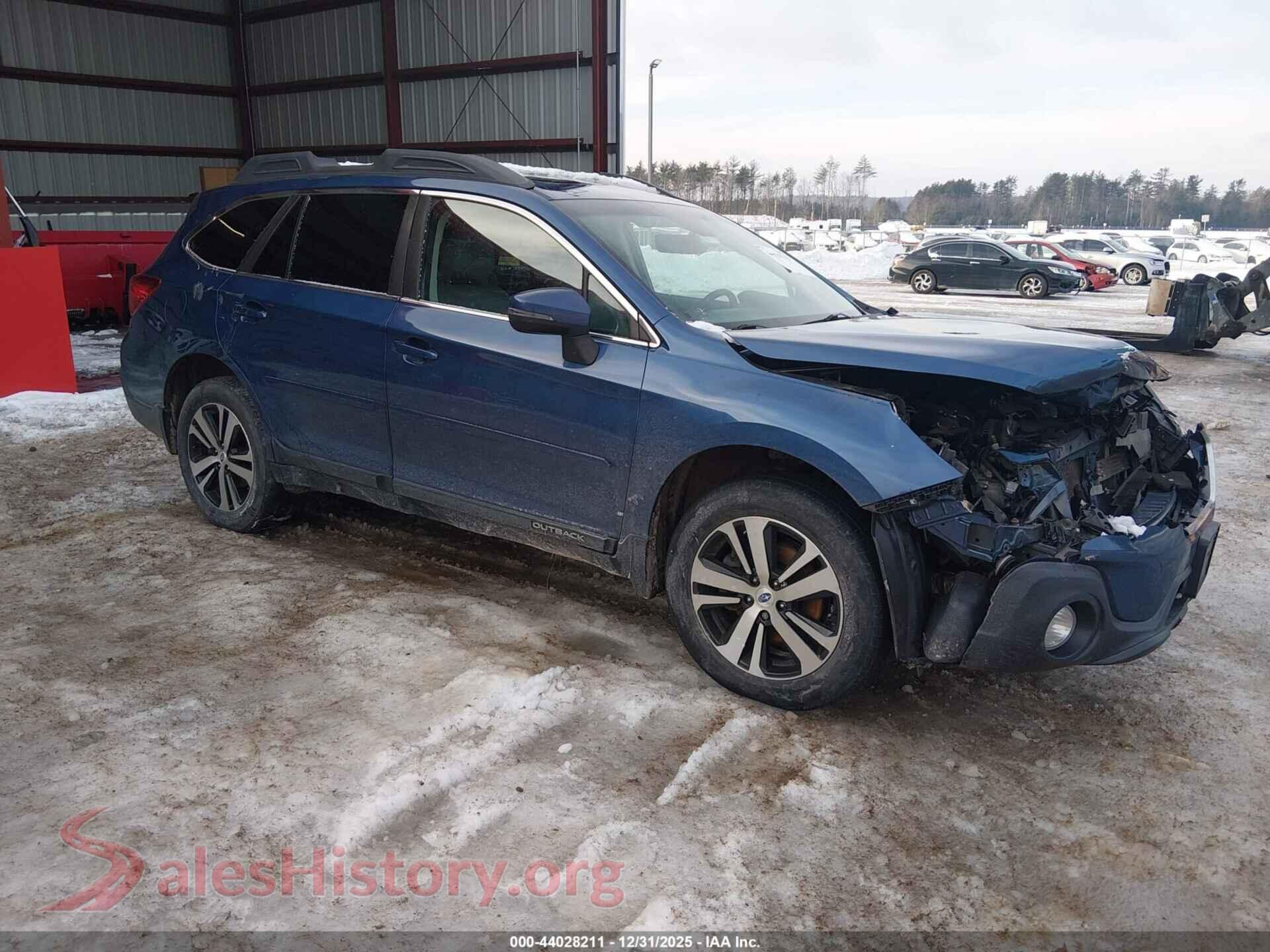 2019 SUBARU OUTBACK — VIN 4S4BSANC1K3350536