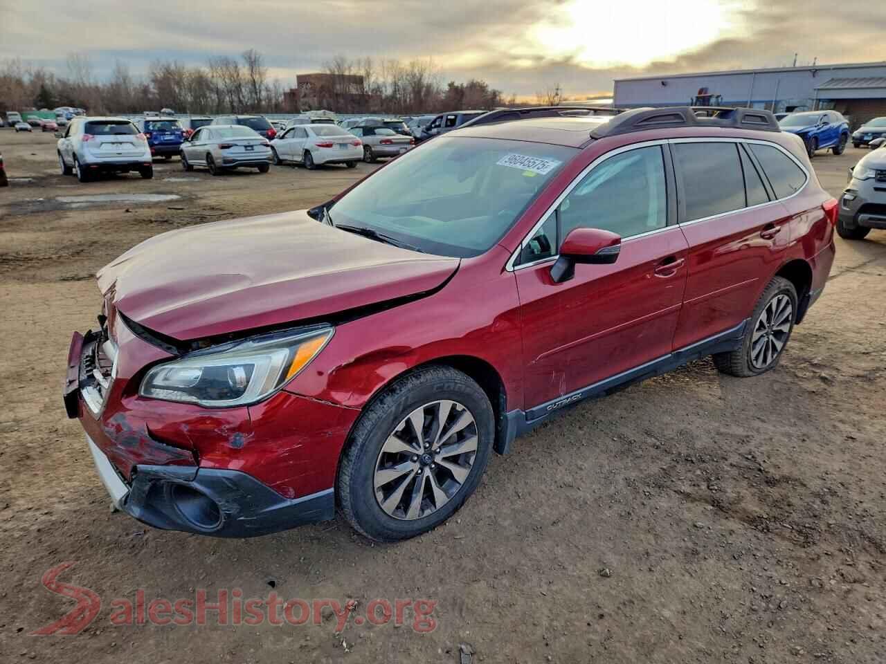 2016 SUBARU OUTBACK — VIN 4S4BSANC8G3278872