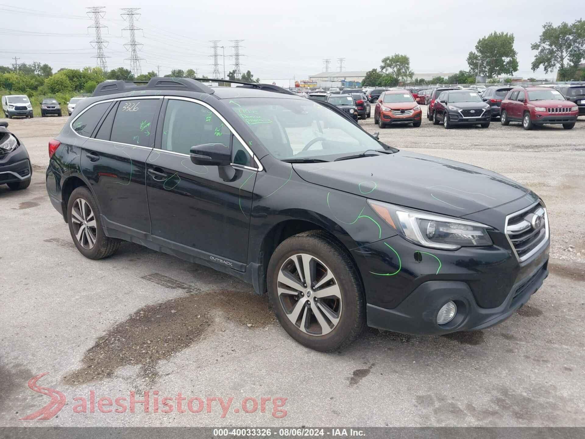 2018 SUBARU OUTBACK — VIN 4S4BSANC9J3352839