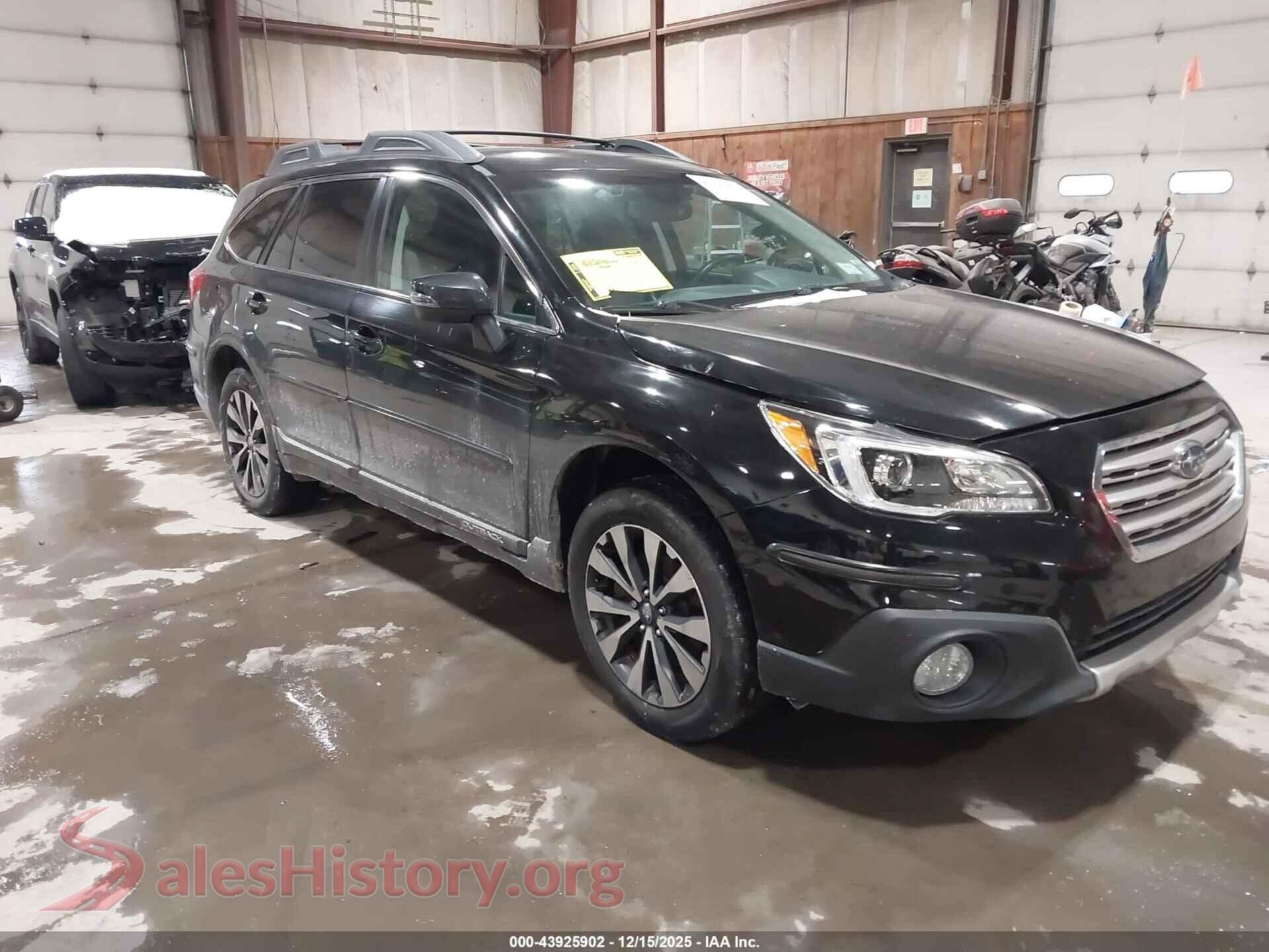 2015 SUBARU OUTBACK — VIN 4S4BSANCXF3250876