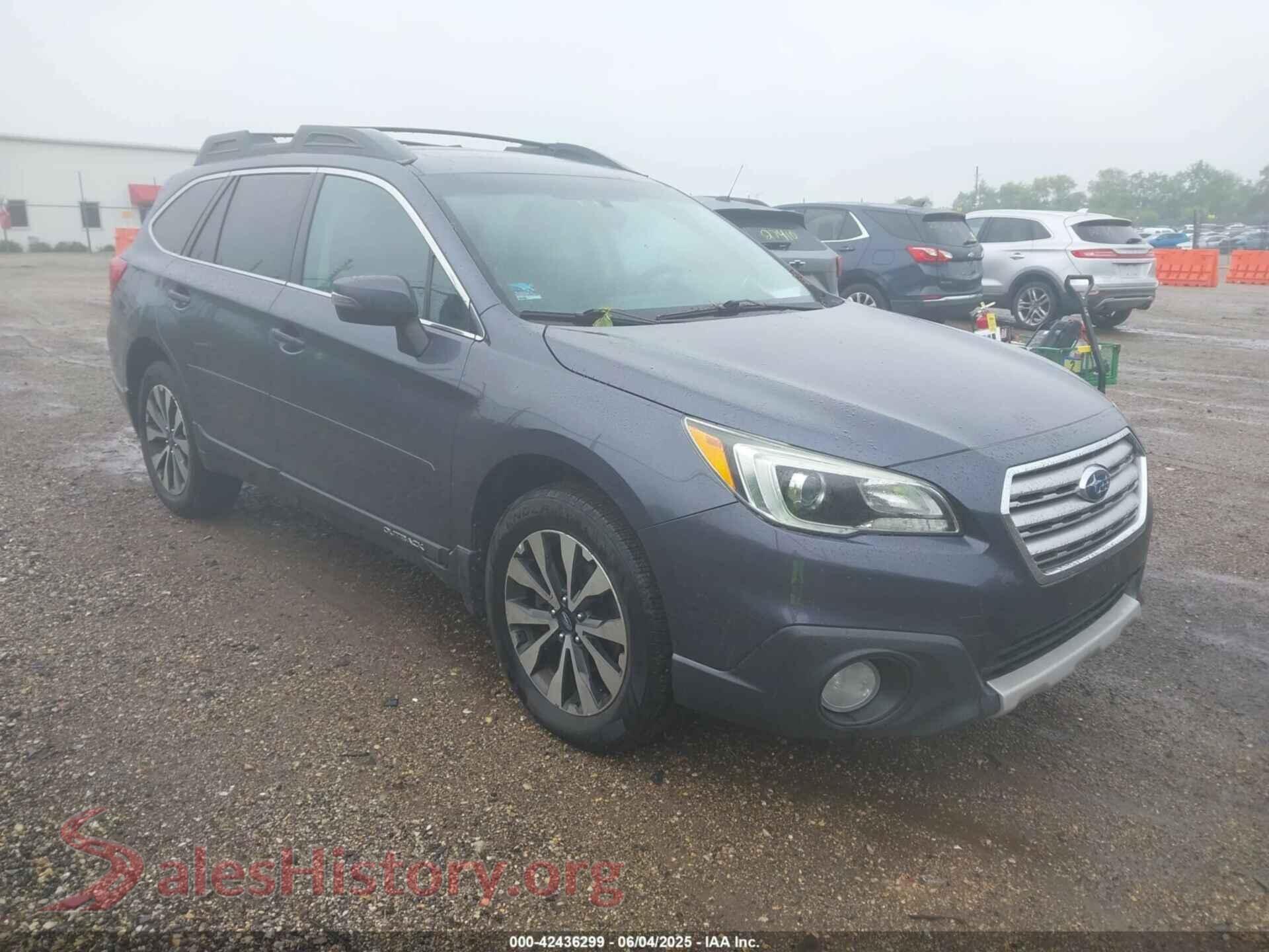 2015 SUBARU OUTBACK — VIN 4S4BSBLC6F3300309