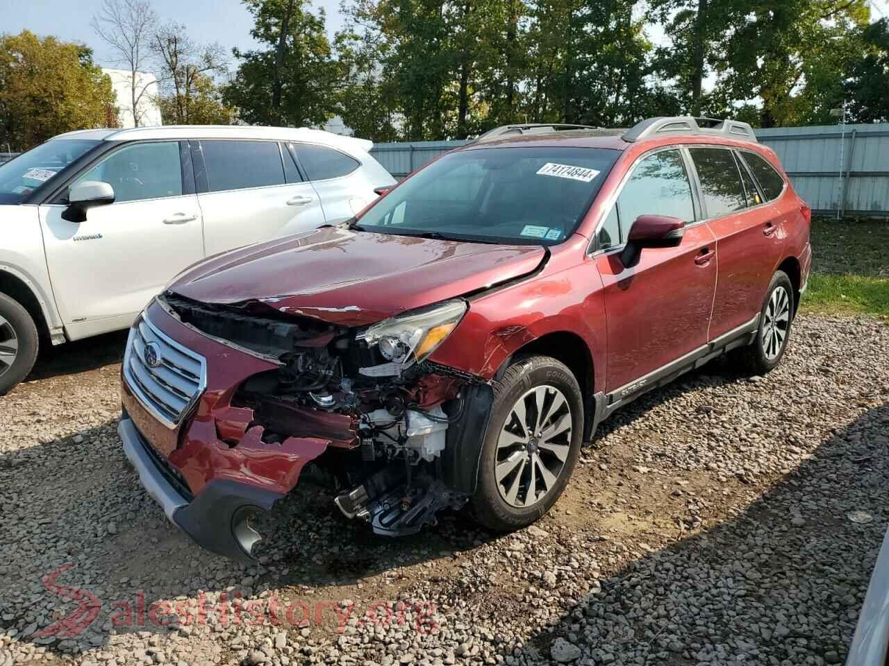 2016 SUBARU OUTBACK — VIN 4S4BSBNC4G3347823