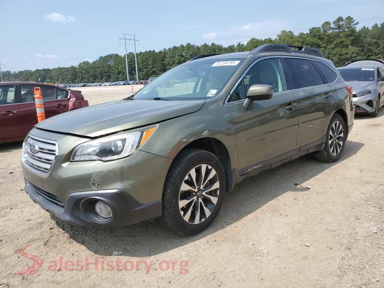 2016 SUBARU OUTBACK — VIN 4S4BSBNC4G3361463