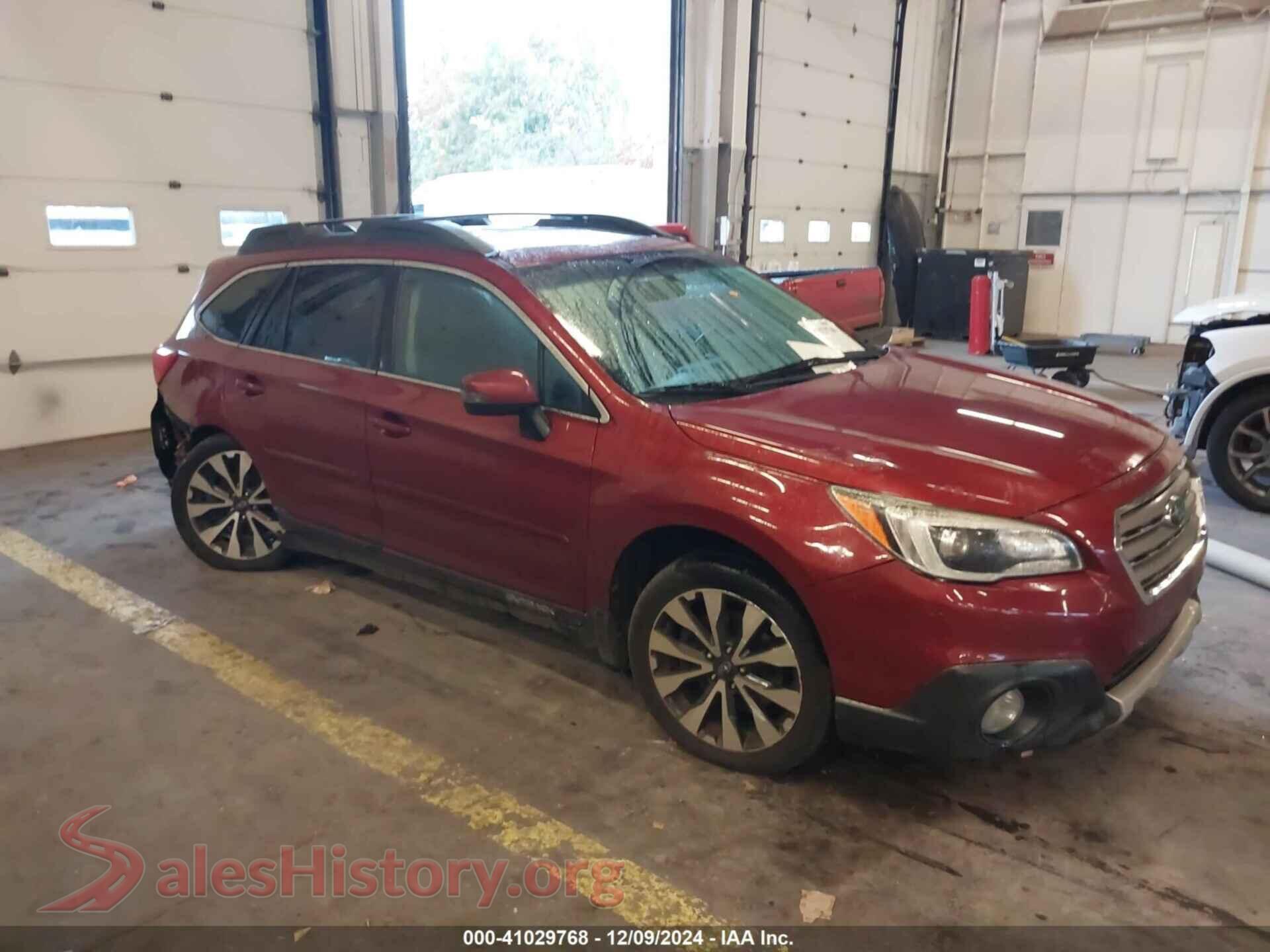 2017 SUBARU OUTBACK — VIN 4S4BSEKC8H3291926