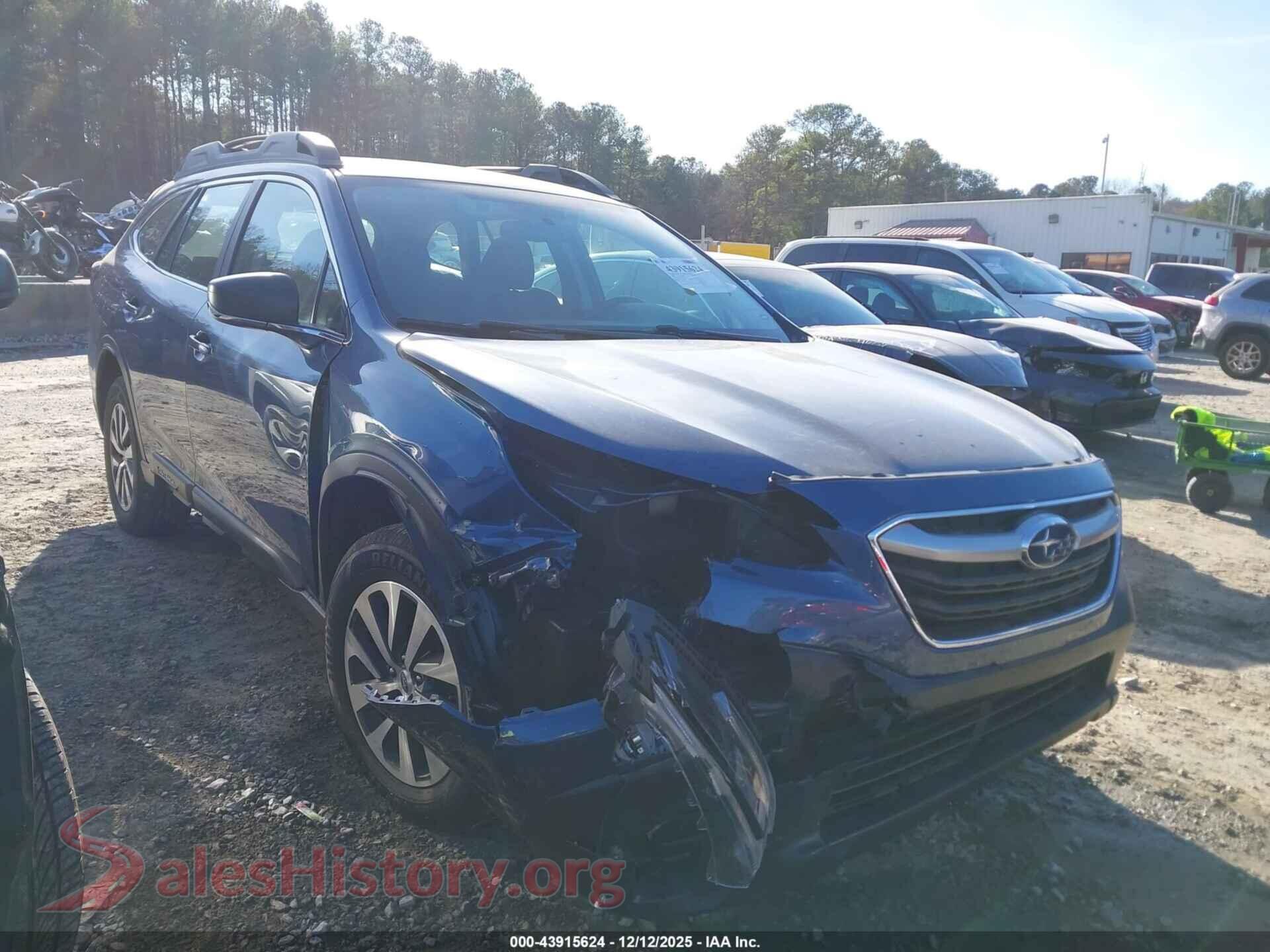 2022 SUBARU OUTBACK — VIN 4S4BTAAC3N3167517