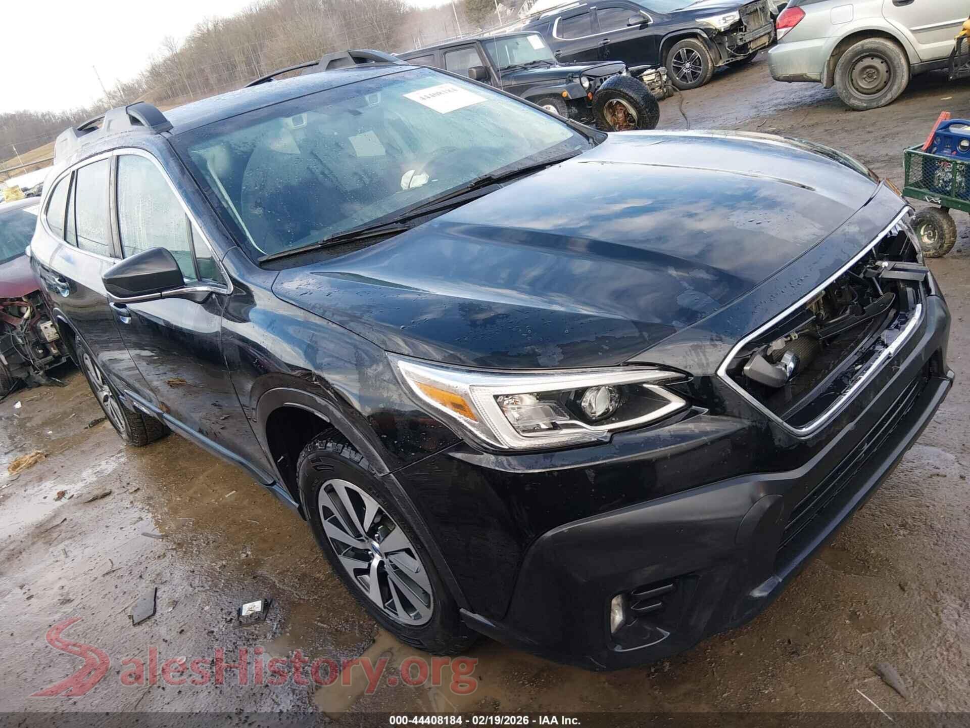 2022 SUBARU OUTBACK — VIN 4S4BTAAC8N3160935