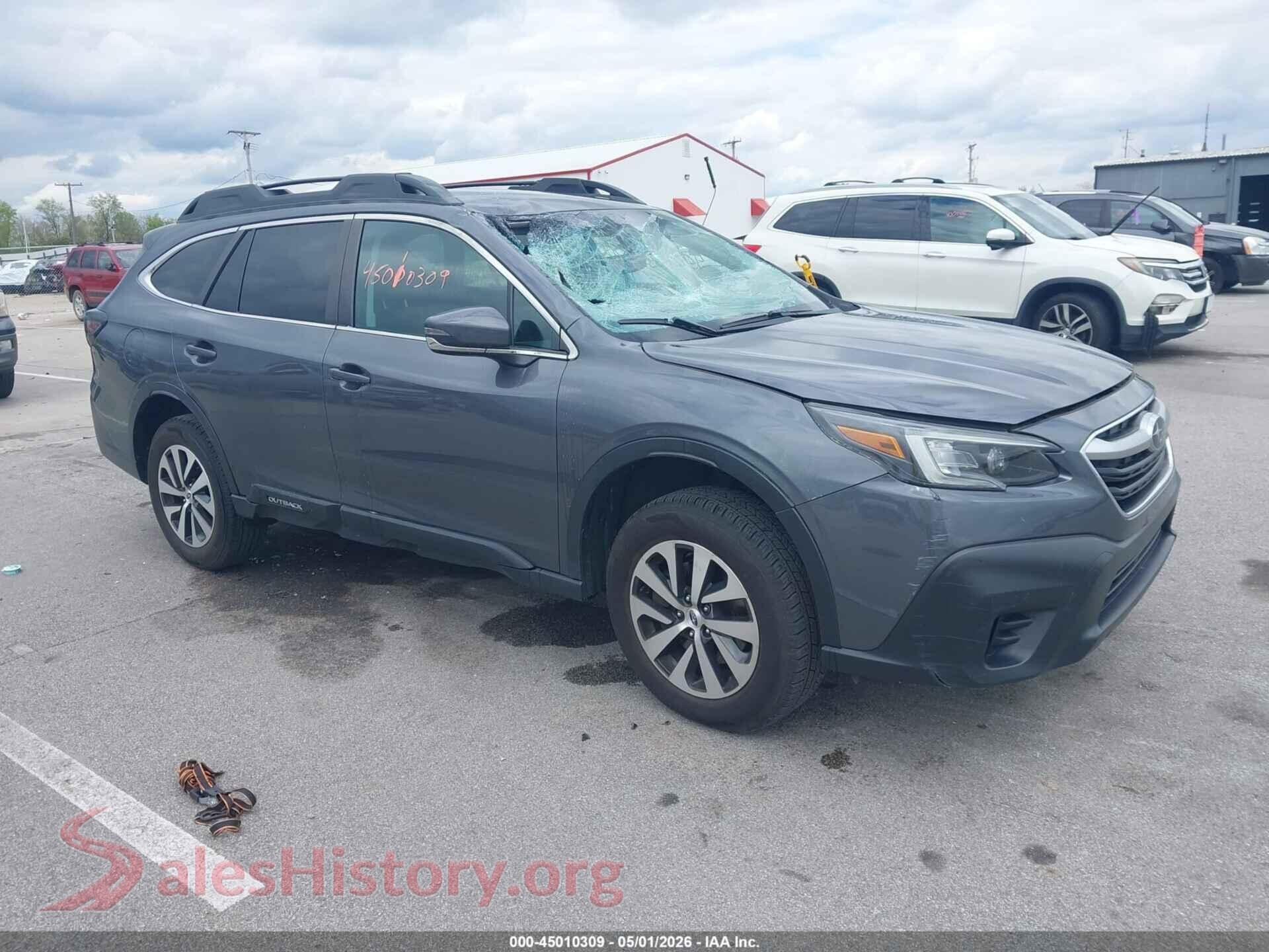 2021 SUBARU OUTBACK — VIN 4S4BTACC2M3191349