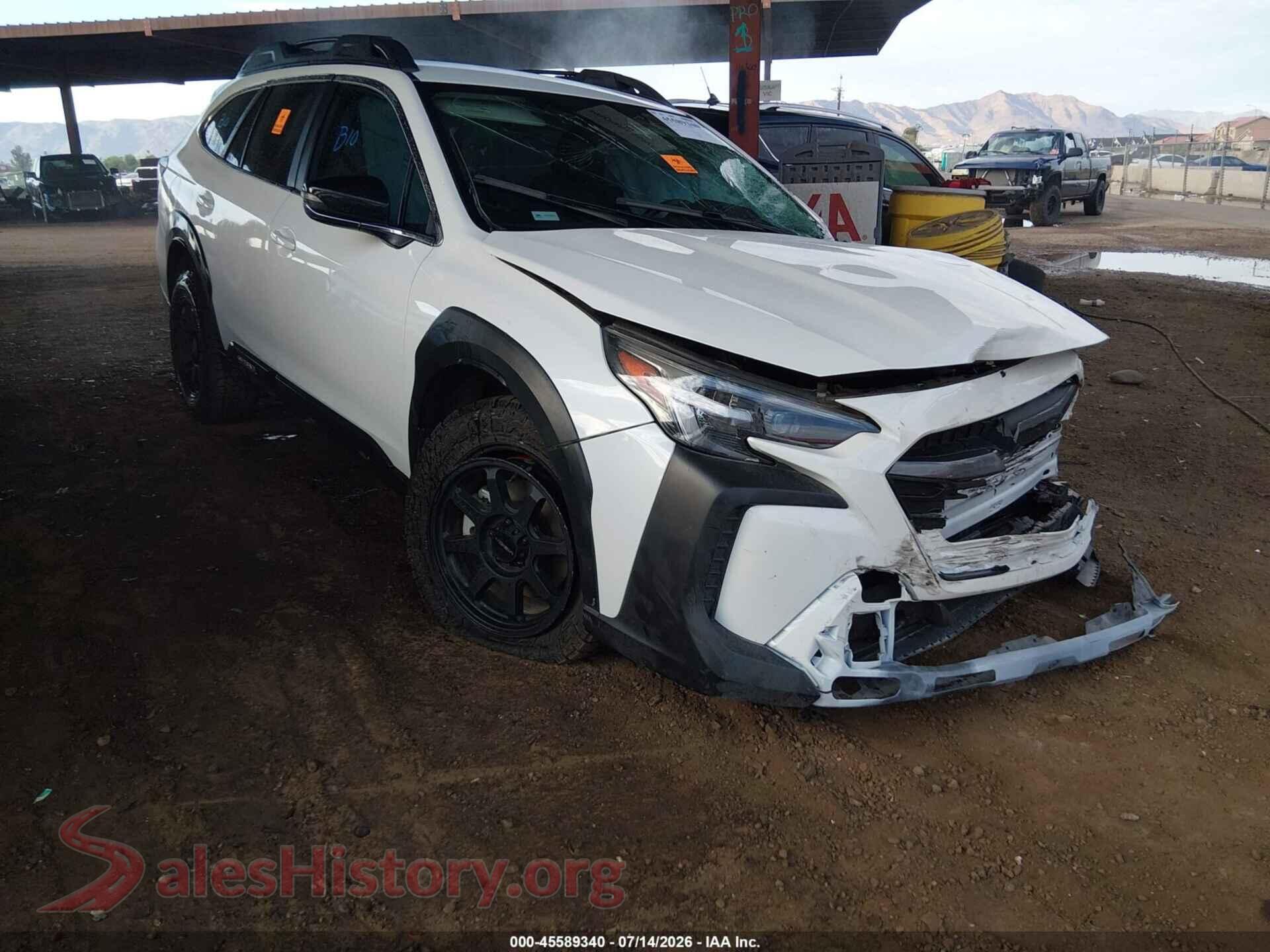 2025 SUBARU OUTBACK — VIN 4S4BTACC4S3224932