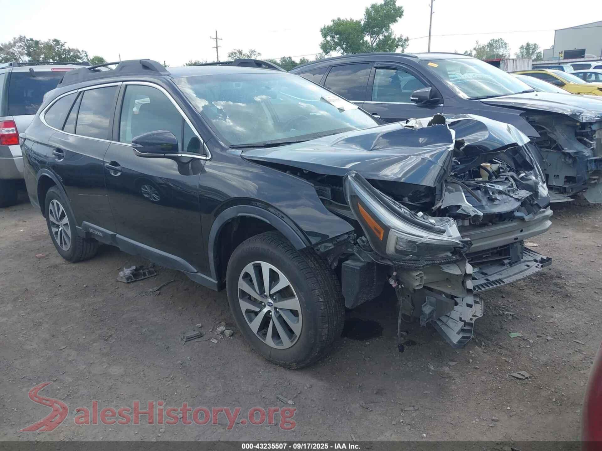 2020 SUBARU OUTBACK — VIN 4S4BTACC7L3164355