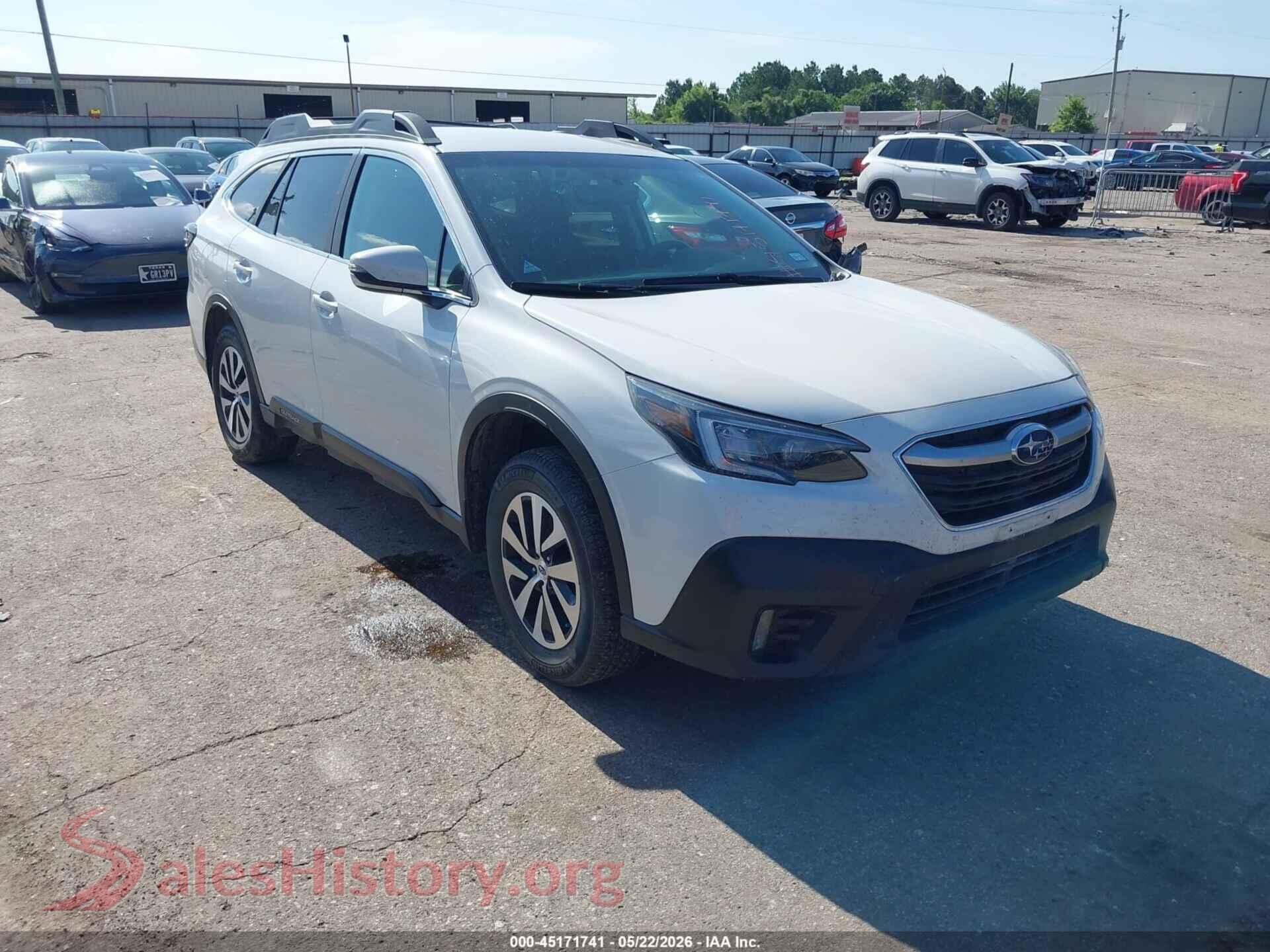 2021 SUBARU OUTBACK — VIN 4S4BTADC5M3182496