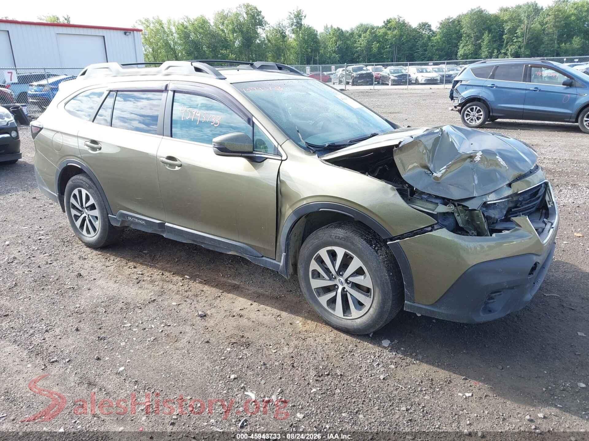 2021 SUBARU OUTBACK — VIN 4S4BTAFC4M3178002