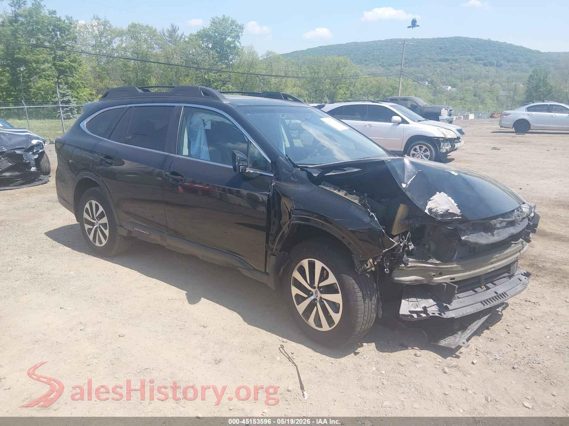 2021 SUBARU OUTBACK — VIN 4S4BTAFC6M3227863