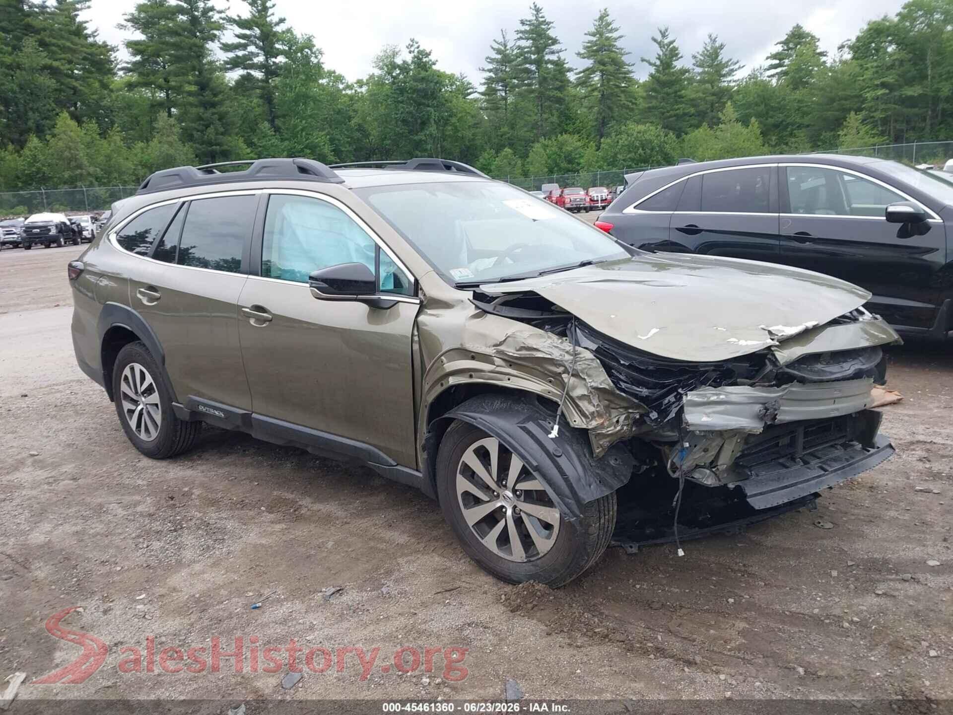 2023 SUBARU OUTBACK — VIN 4S4BTAFC7P3144415