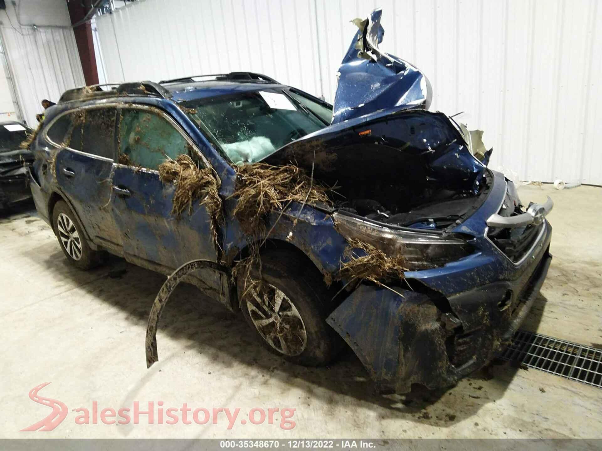 2022 SUBARU OUTBACK — VIN 4S4BTAFC8N3144937
