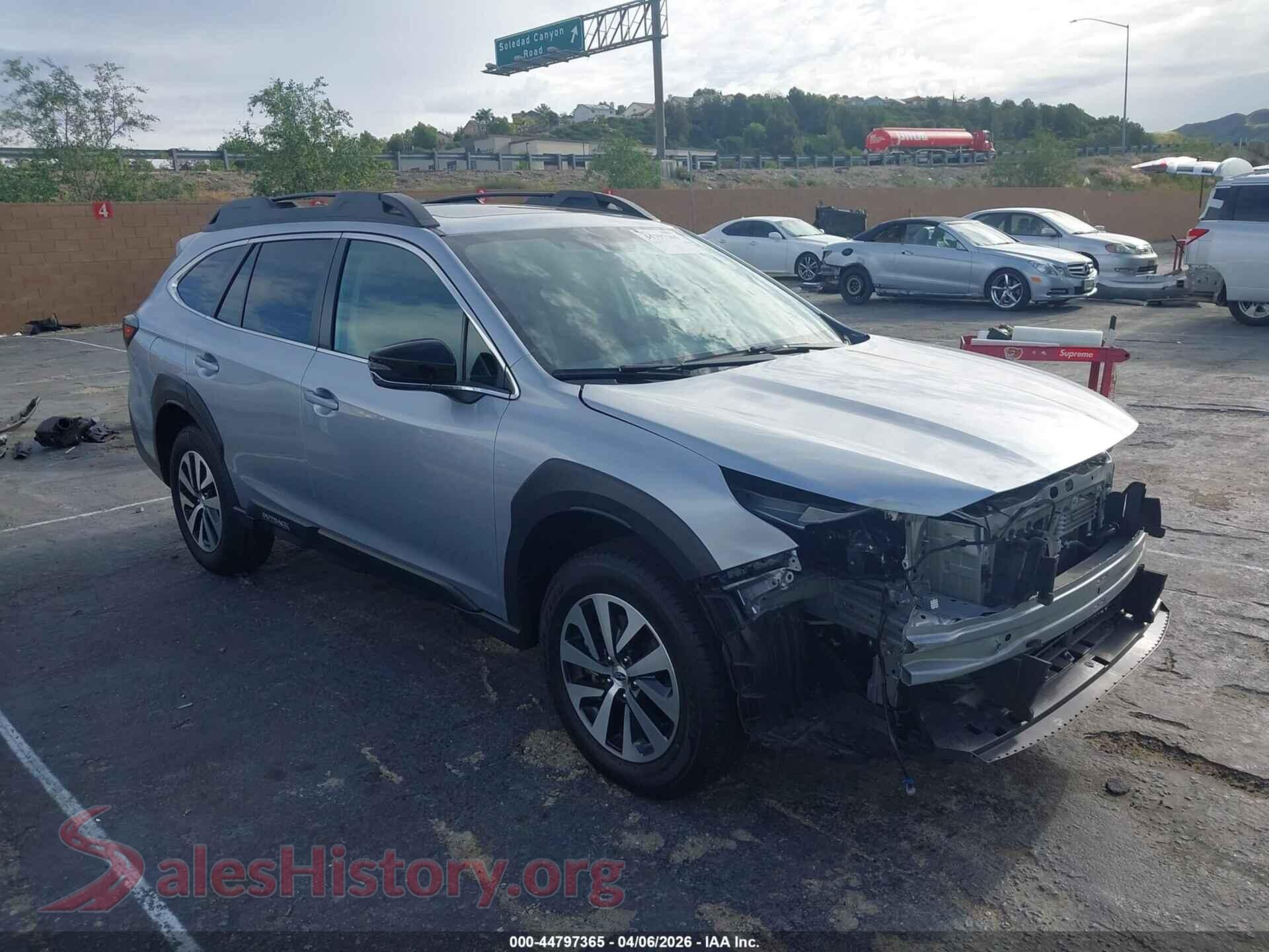 2023 SUBARU OUTBACK — VIN 4S4BTAFC9P3217462