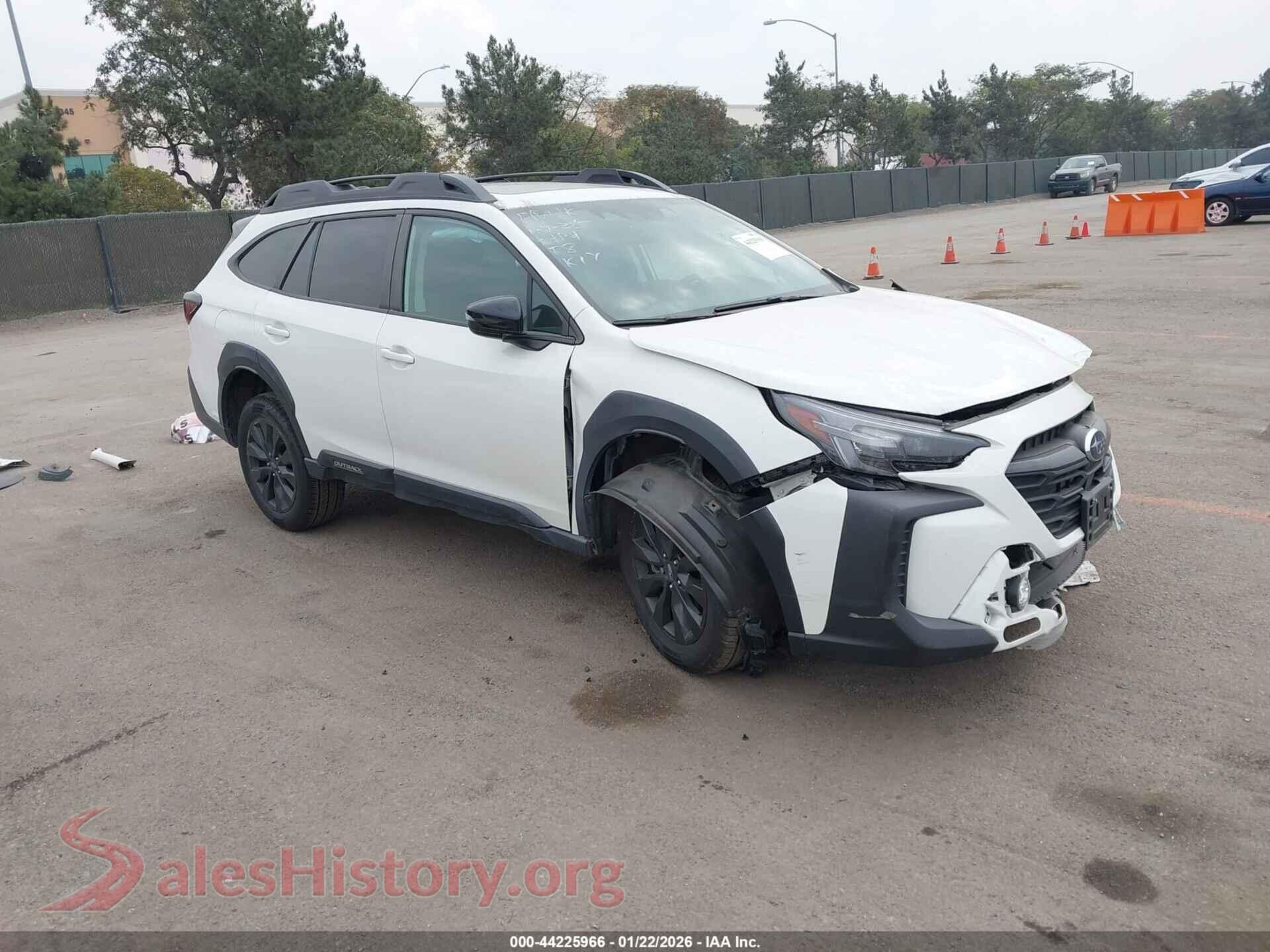 2023 SUBARU OUTBACK — VIN 4S4BTALC2P3140230