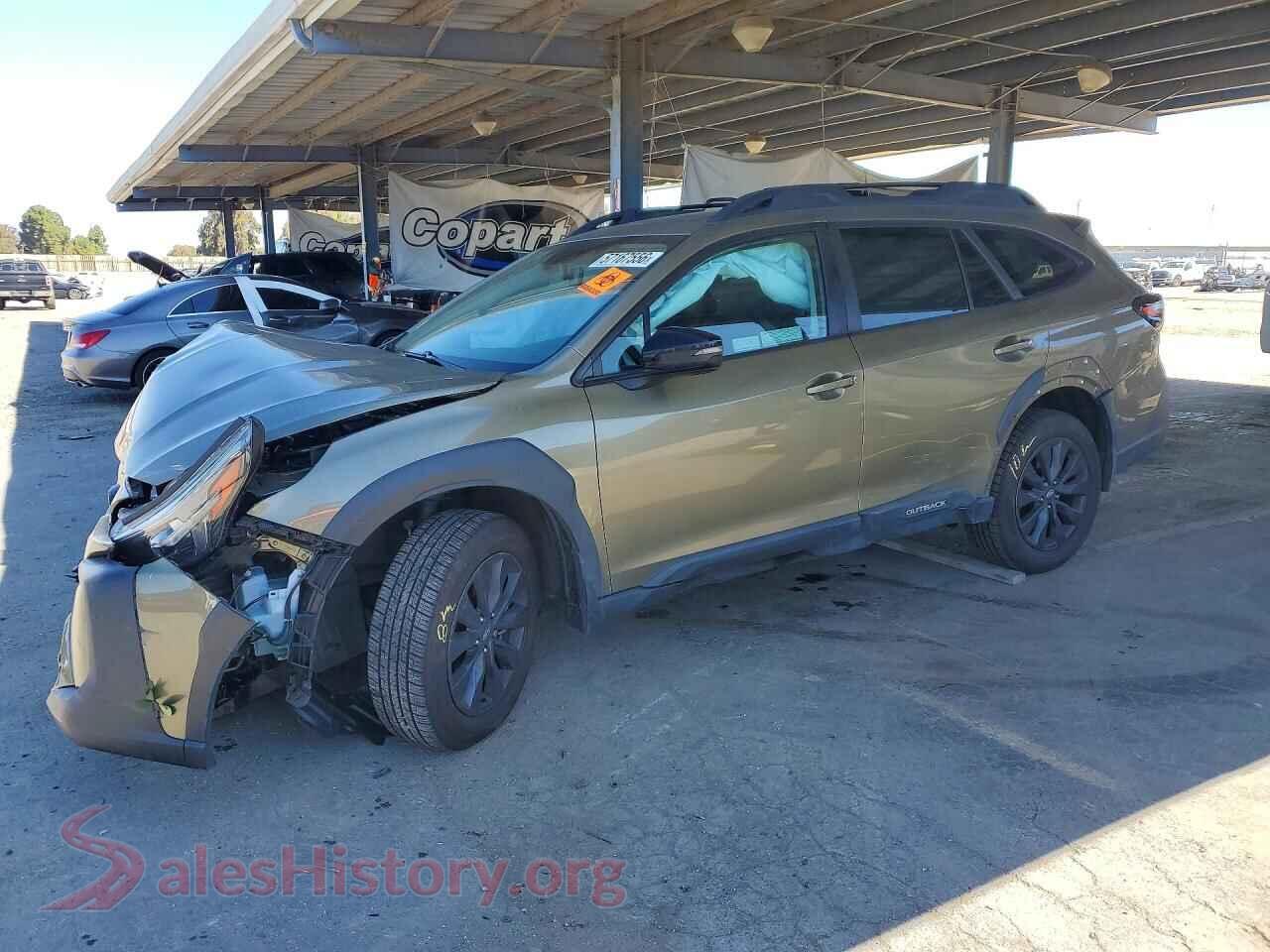 2023 SUBARU OUTBACK — VIN 4S4BTALC5P3222534