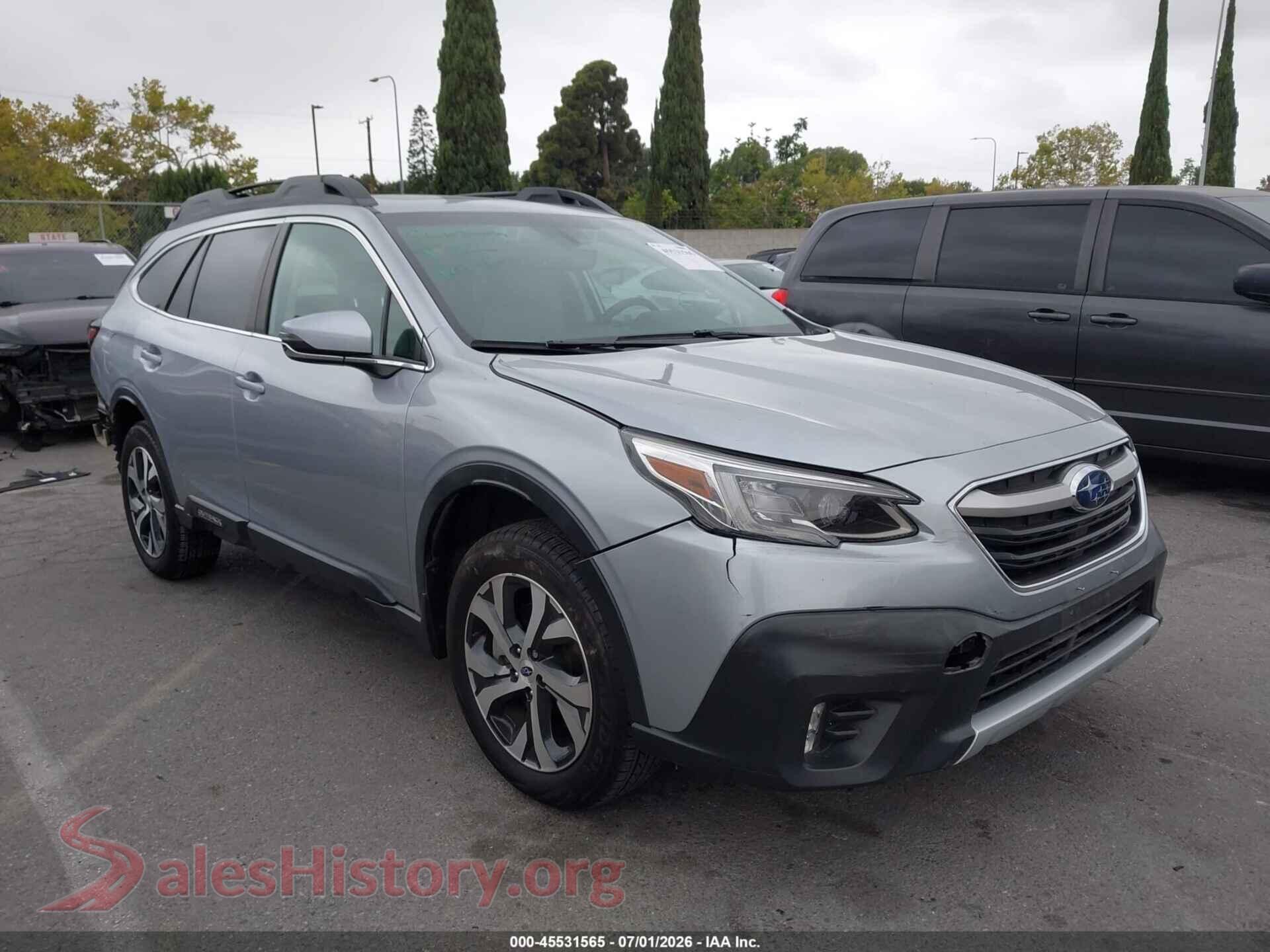 2022 SUBARU OUTBACK — VIN 4S4BTANC1N3158714