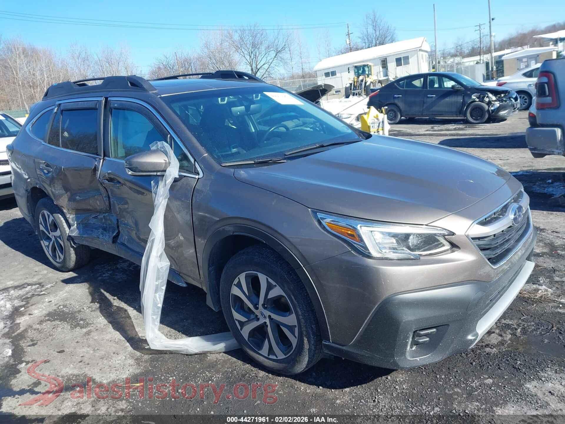 2022 SUBARU OUTBACK — VIN 4S4BTANC1N3196637