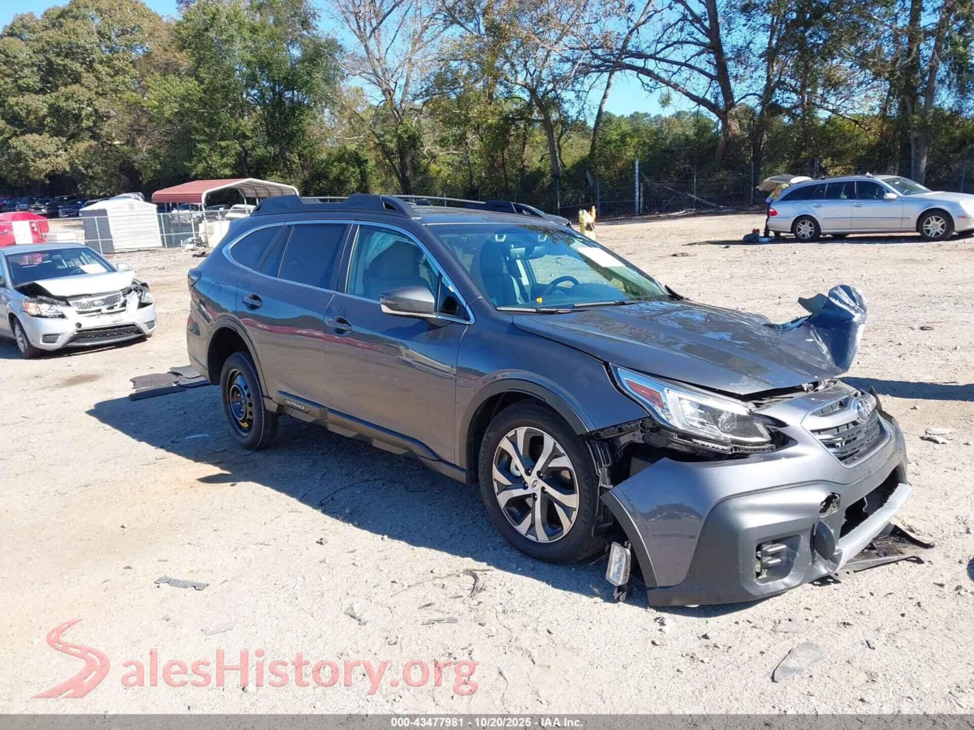 2022 SUBARU OUTBACK — VIN 4S4BTANC2N3184609