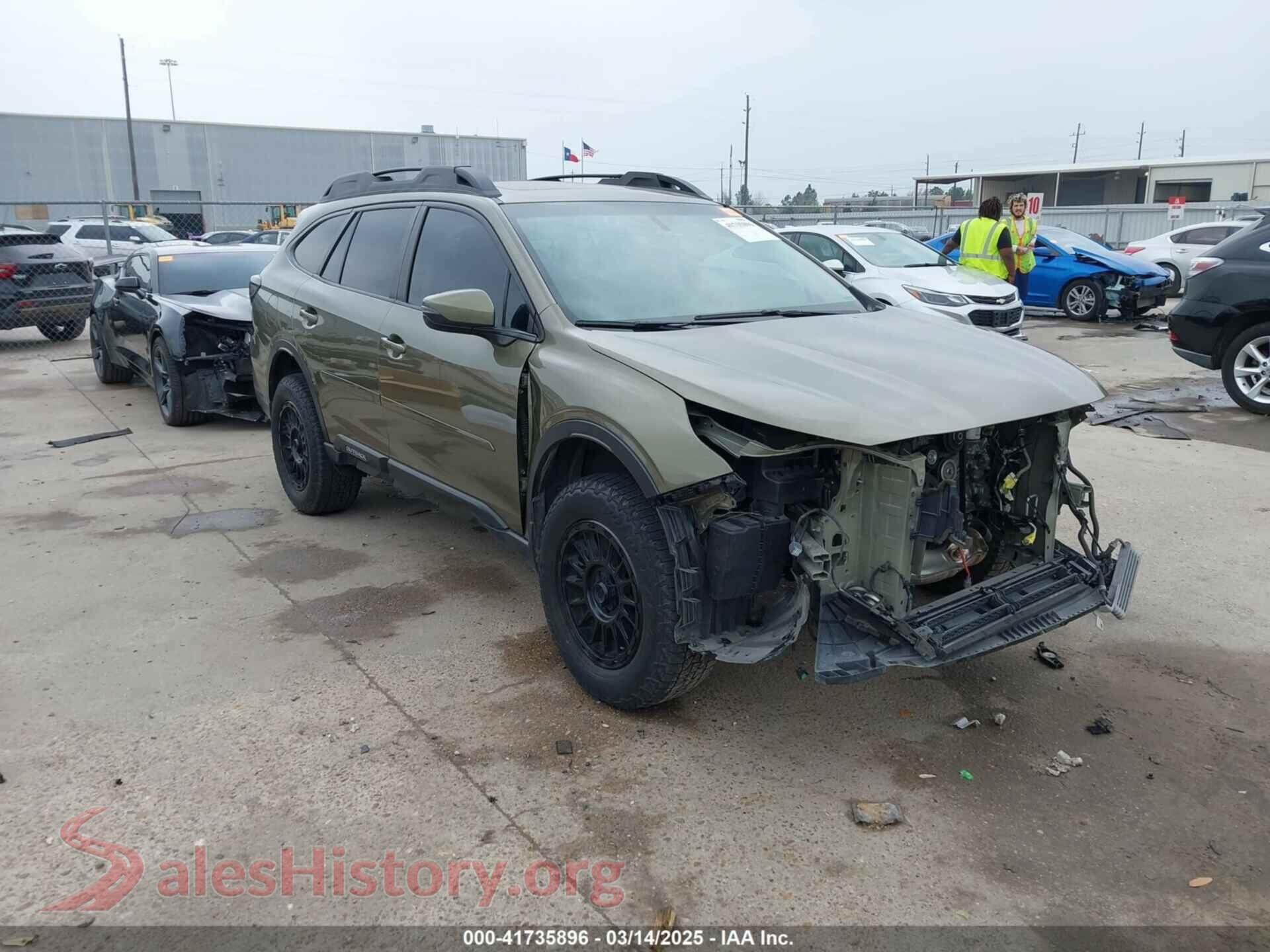 2021 SUBARU OUTBACK — VIN 4S4BTANC7M3205260