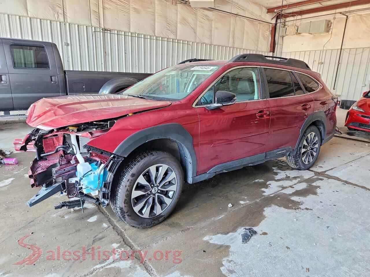 2025 SUBARU OUTBACK — VIN 4S4BTANC7S3201271