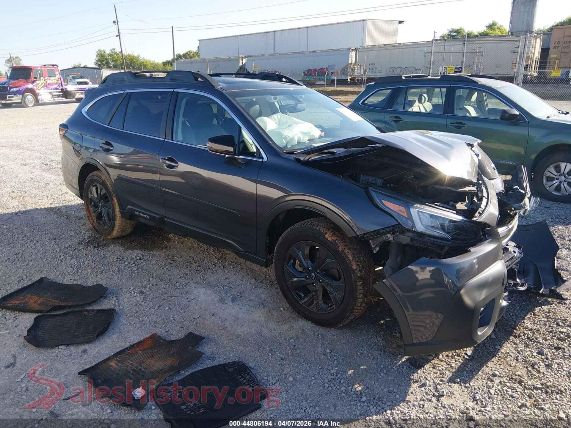 2021 SUBARU OUTBACK — VIN 4S4BTGLD3M3114582