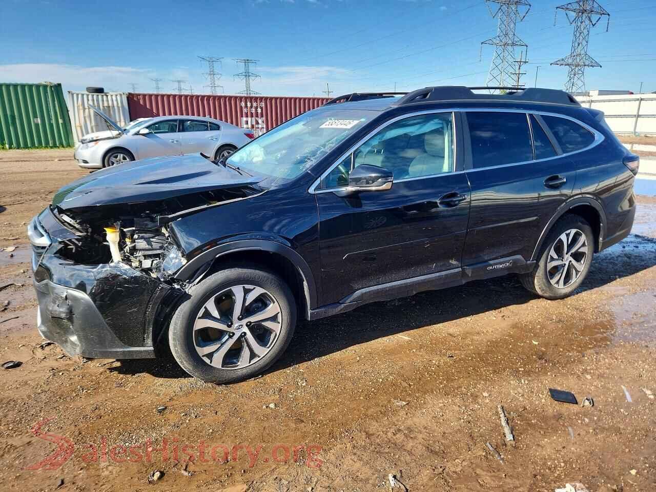 2021 SUBARU OUTBACK — VIN 4S4BTGND3M3118256