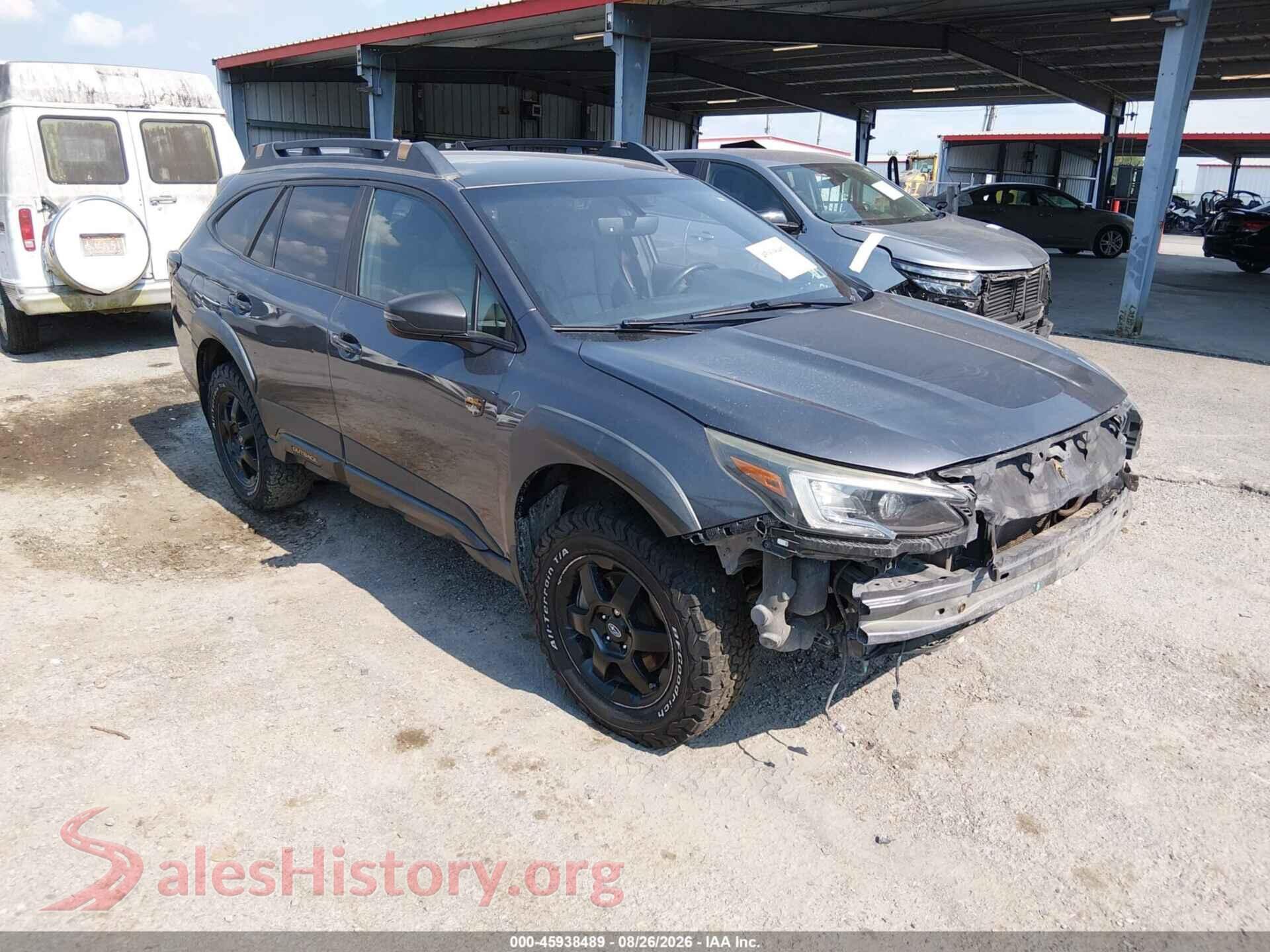 2022 SUBARU OUTBACK — VIN 4S4BTGSD9N3116484