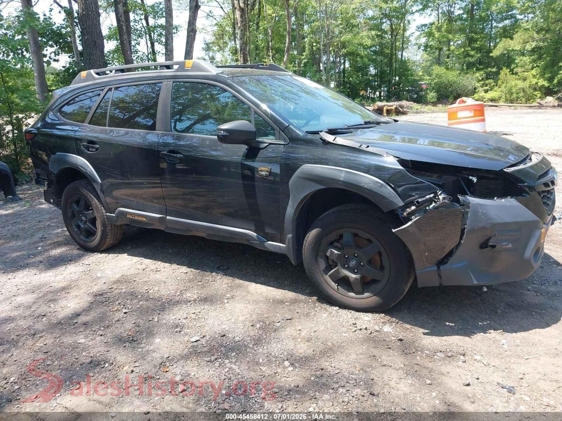 2022 SUBARU OUTBACK — VIN 4S4BTGUD9N3233530