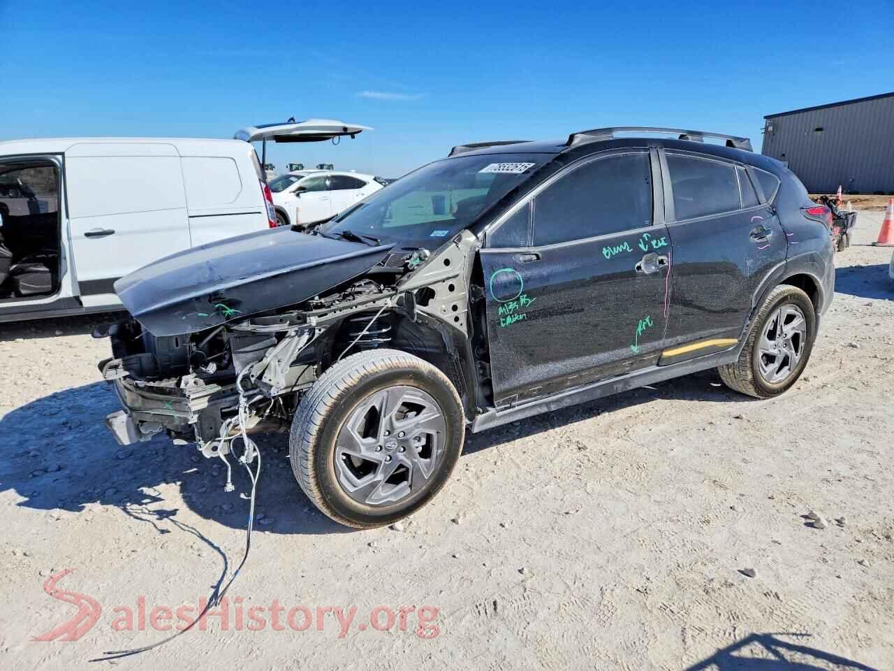 2024 SUBARU CROSSTREK — VIN 4S4GUHF61R3725420