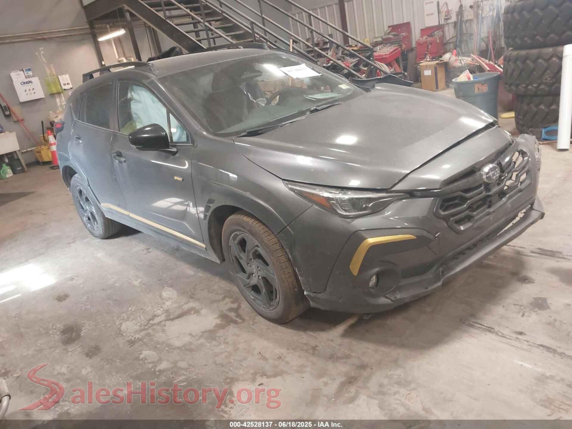 2024 SUBARU CROSSTREK — VIN 4S4GUHF65R3759862