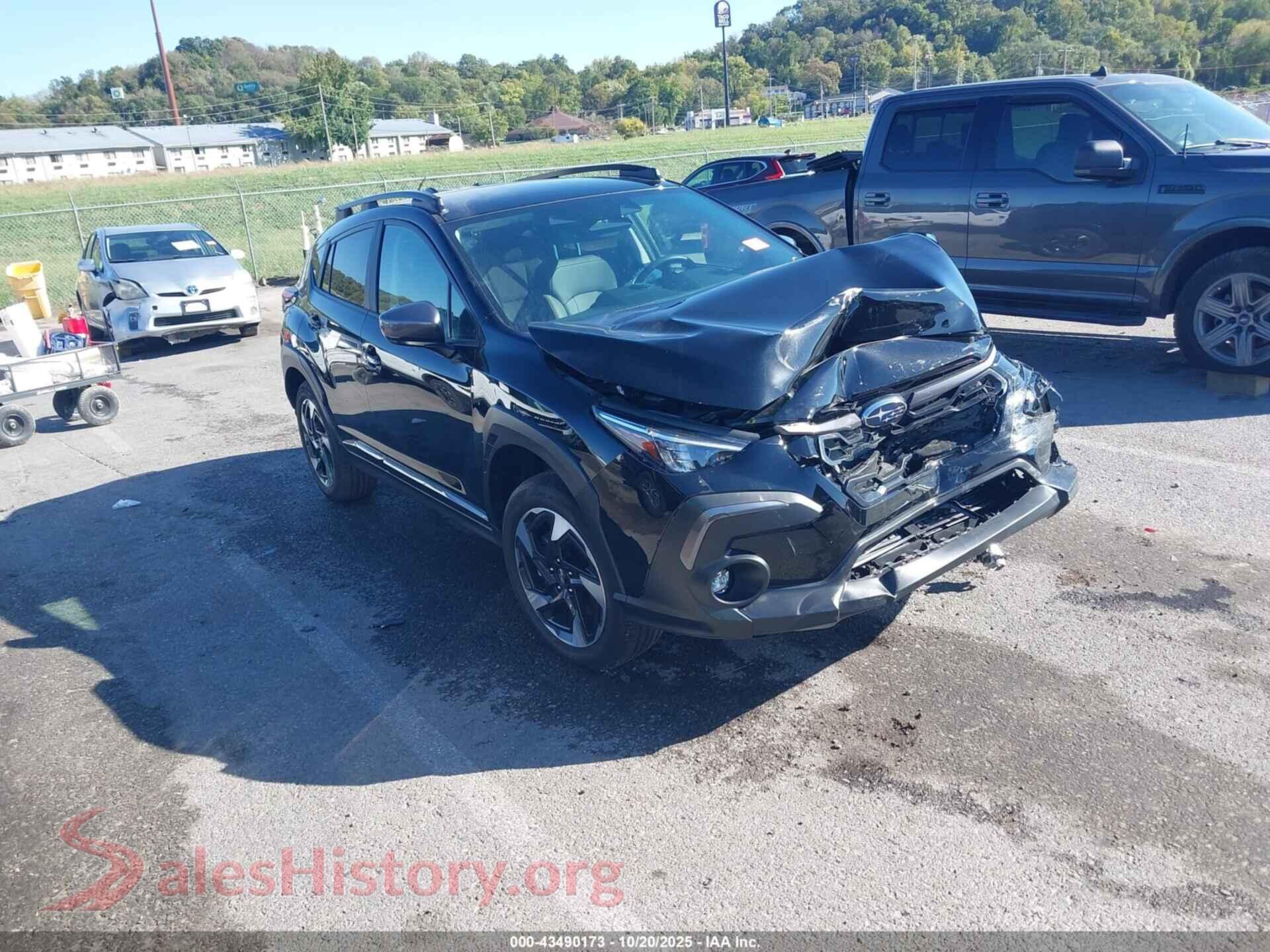 2025 SUBARU CROSSTREK — VIN 4S4GUHL63S3752192