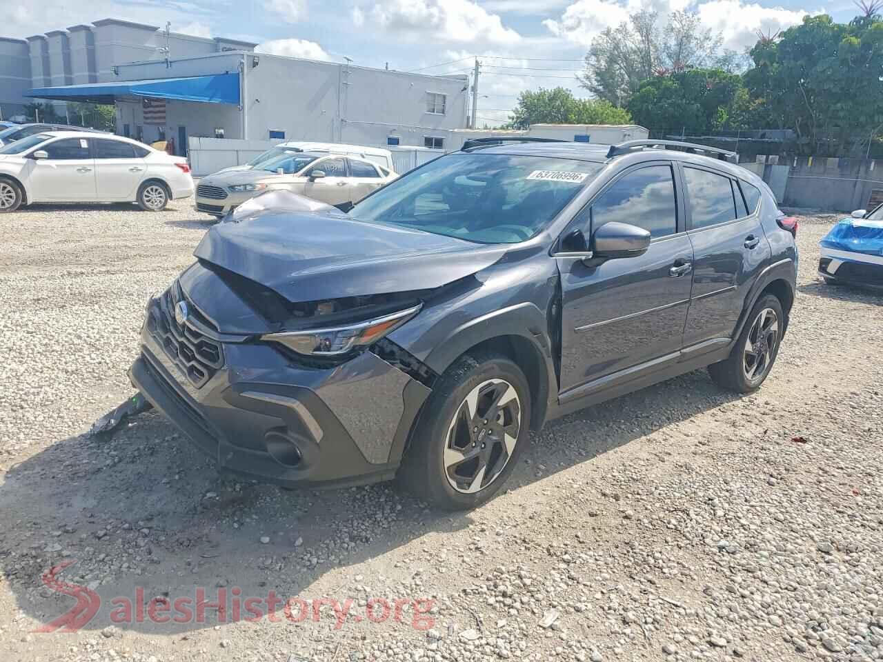 2024 SUBARU CROSSTREK — VIN 4S4GUHM60R3835863