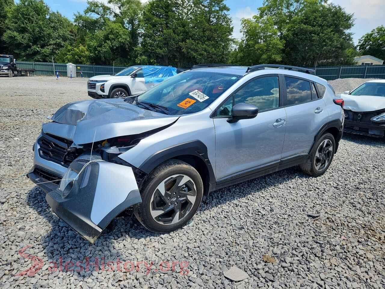 2024 SUBARU CROSSTREK — VIN 4S4GUHM63R3823416