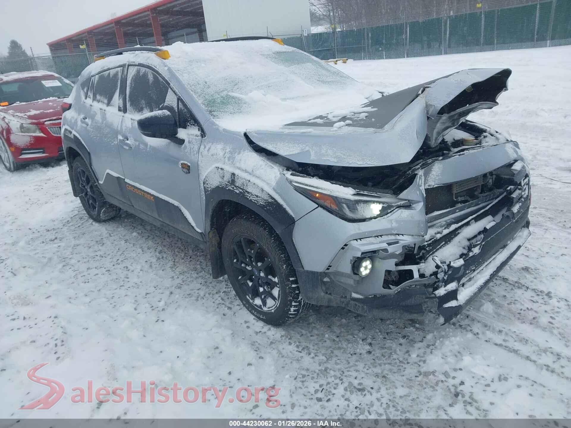 2024 SUBARU CROSSTREK — VIN 4S4GUHT60R3743489