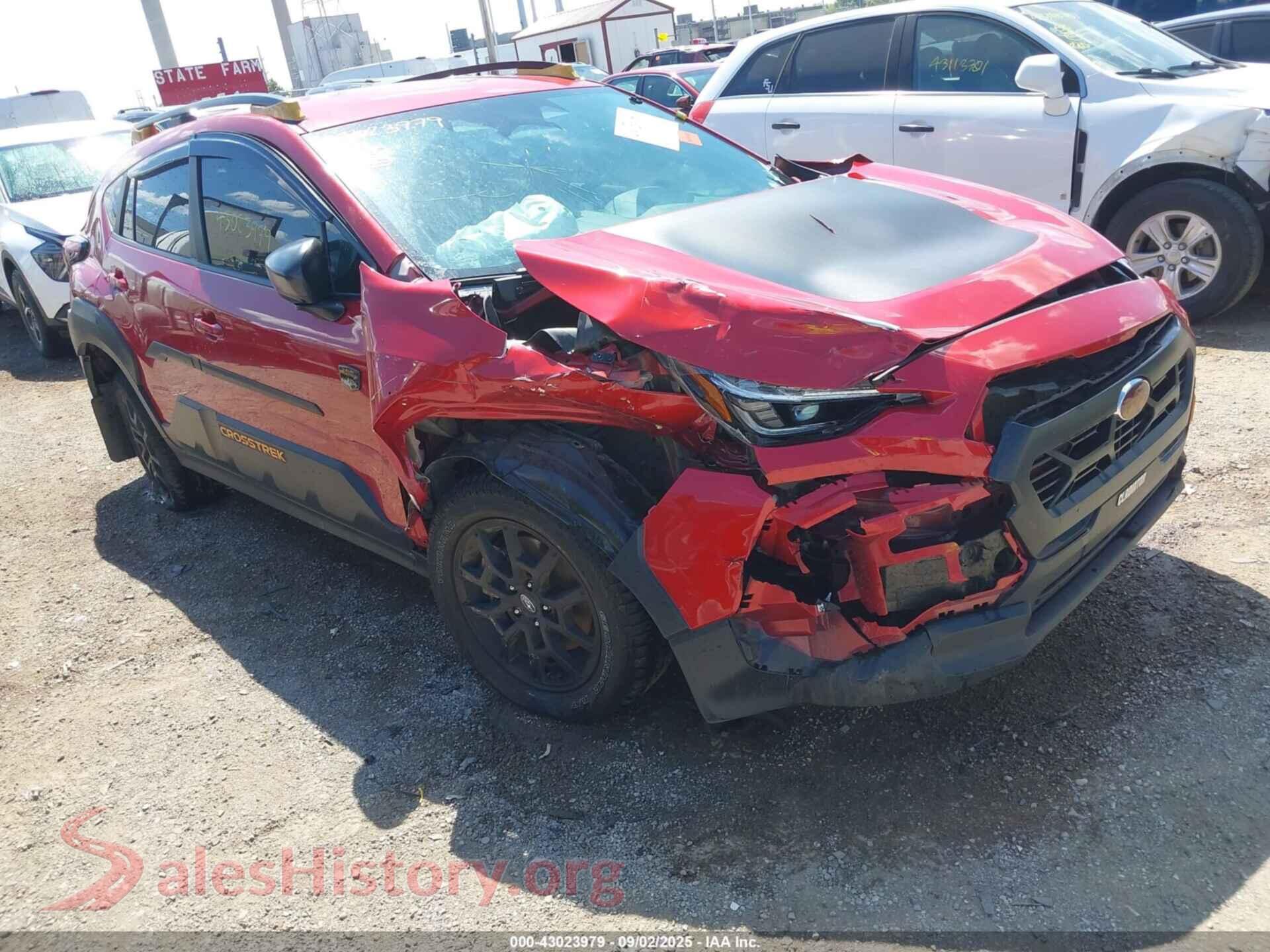 2024 SUBARU CROSSTREK — VIN 4S4GUHT65R3727661