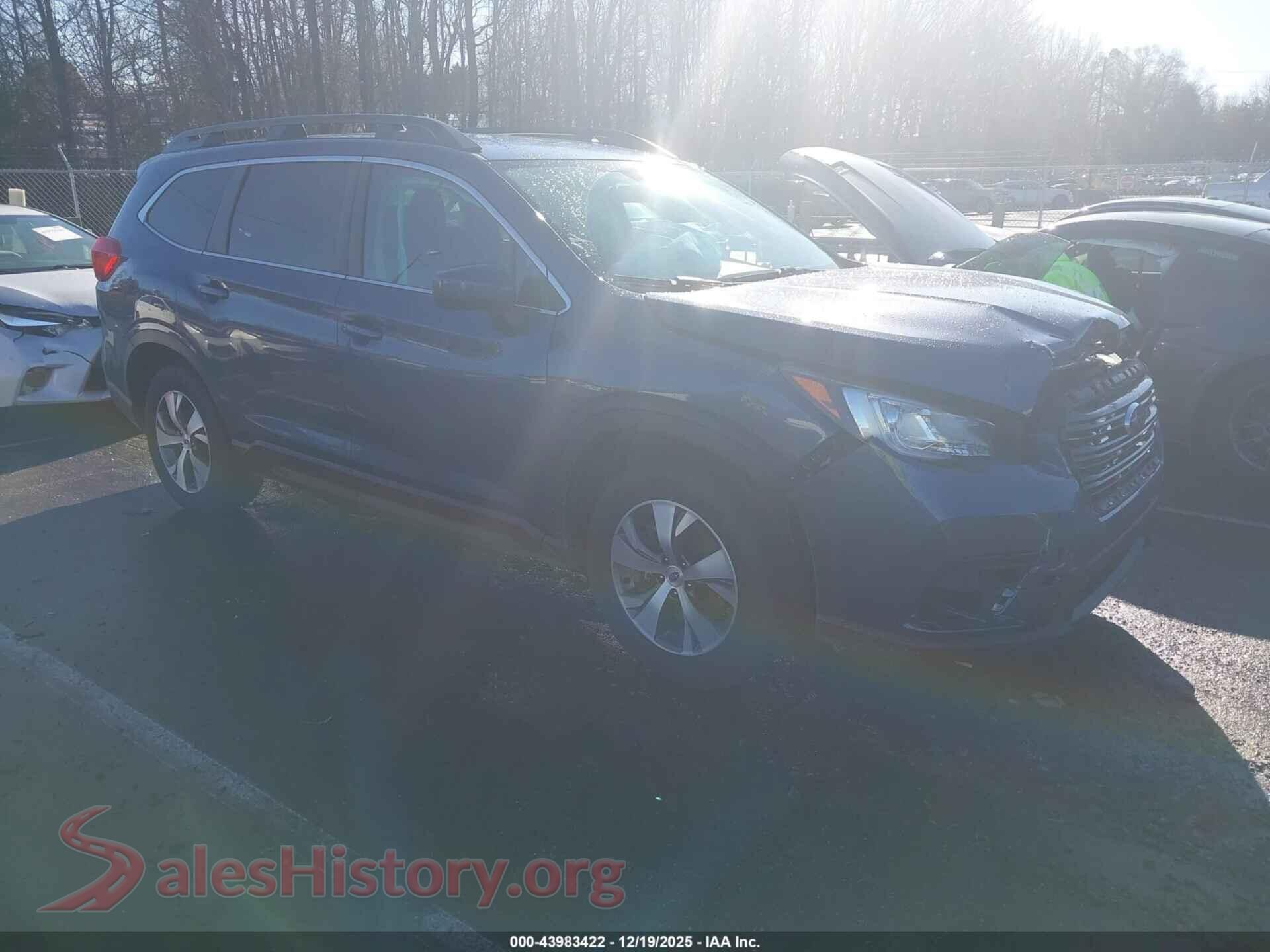 2020 SUBARU ASCENT — VIN 4S4WMABD5L3407587
