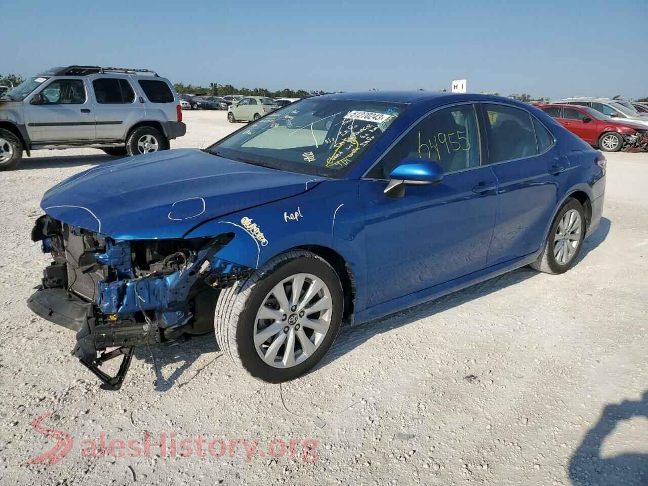 2019 TOYOTA CAMRY — VIN 4T1B11HK3KU236487