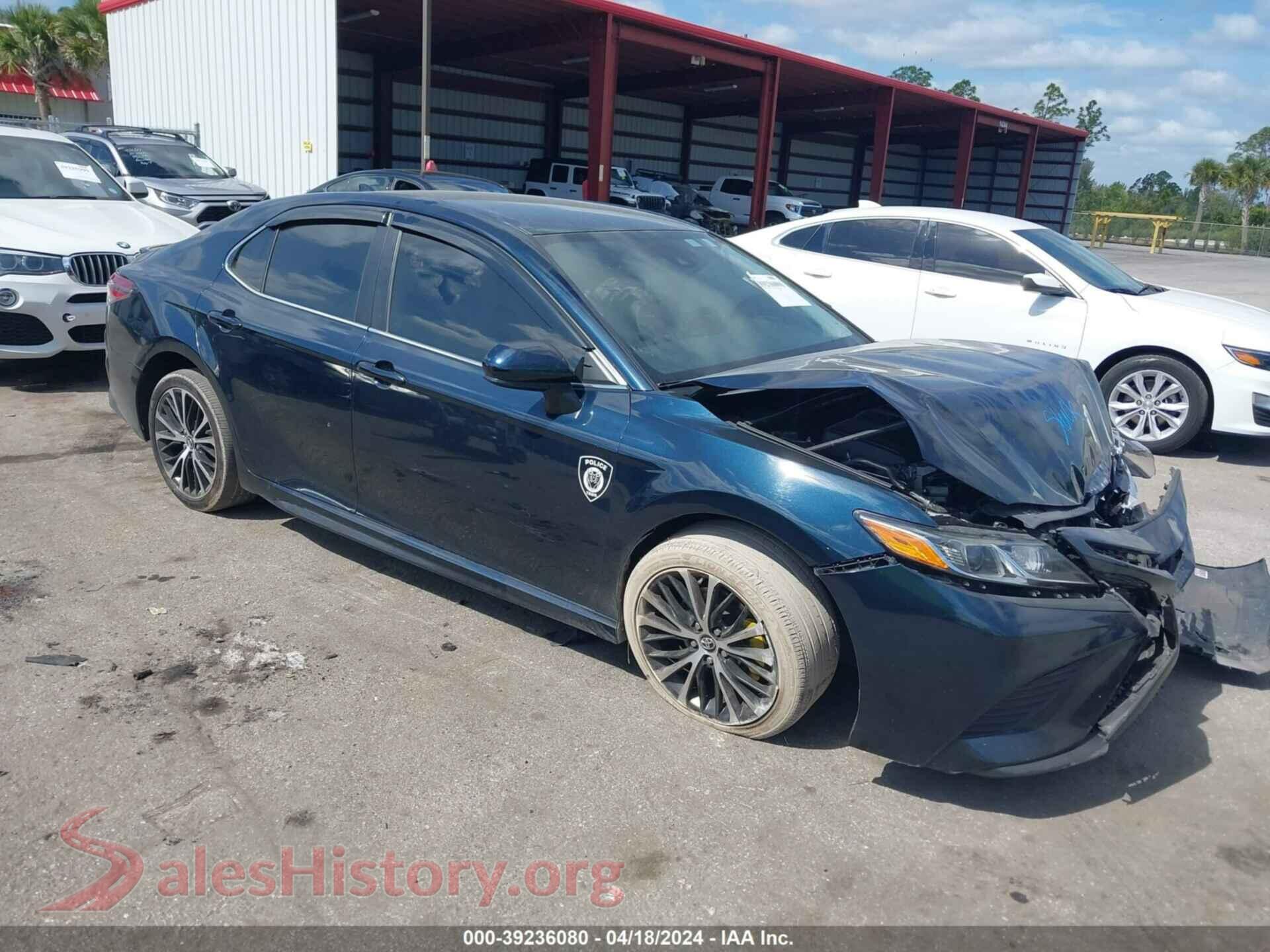 2019 TOYOTA CAMRY — VIN 4T1B11HK3KU682882