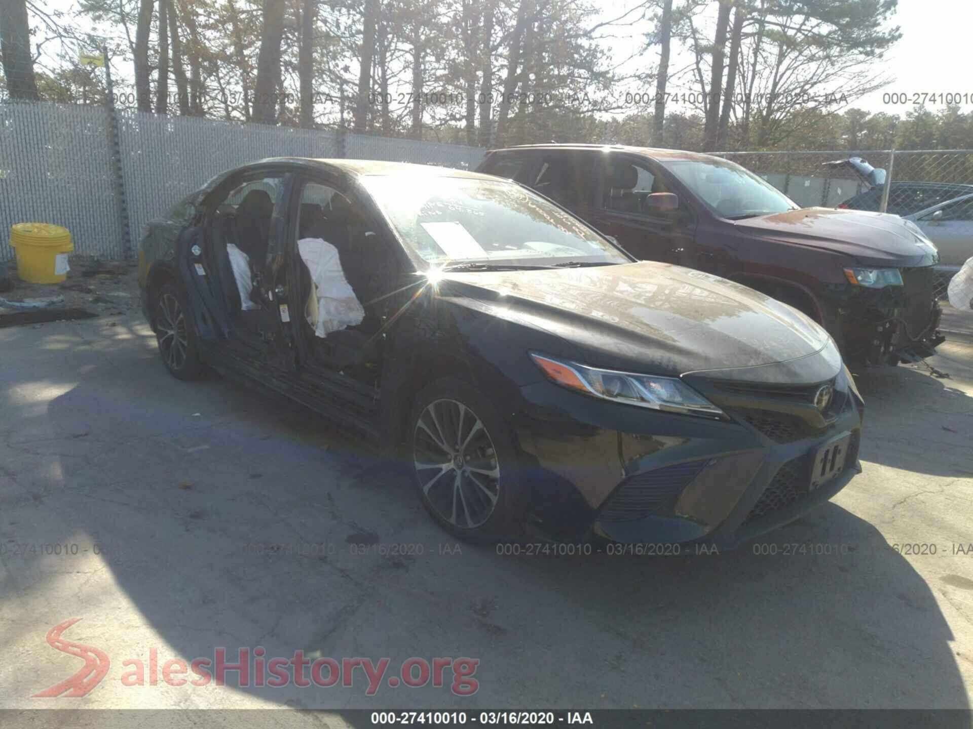 2019 TOYOTA CAMRY — VIN 4T1B11HK4KU680154
